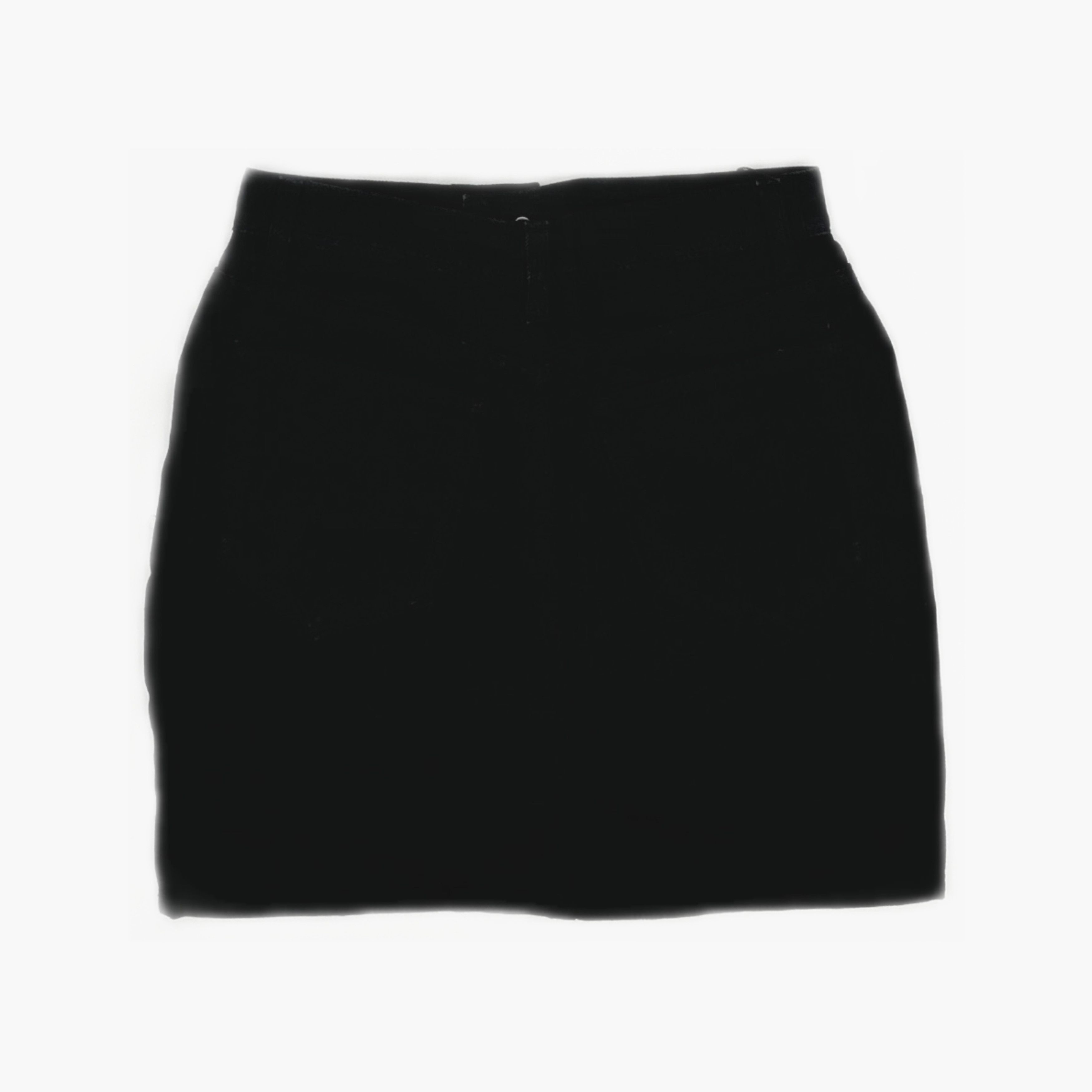 Saint Laurent Paris Saint Laurent Zippered Mini Skirt Size 26 Size 26" / US 2 / IT 38 - 2 Thumbnail