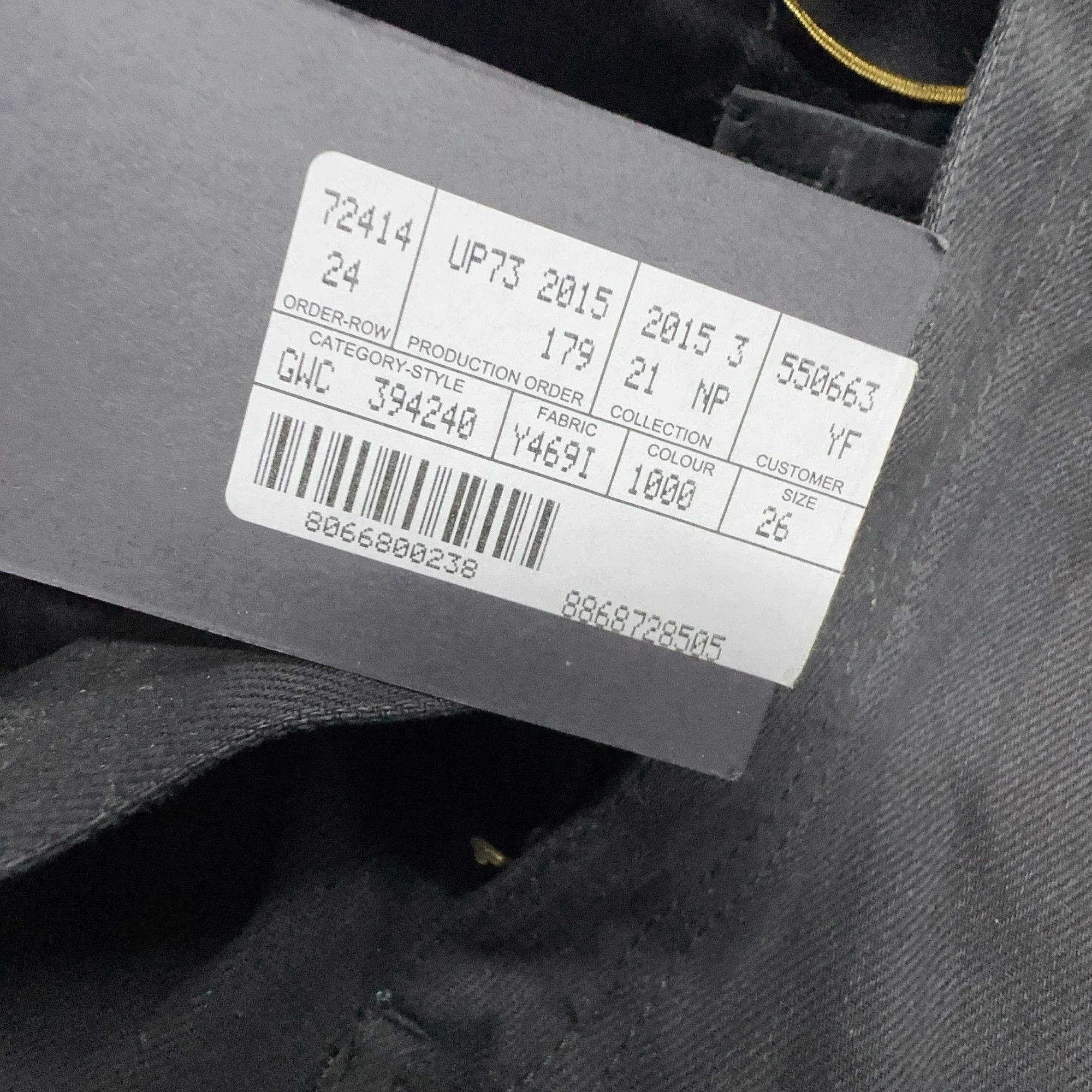 Saint Laurent Paris Saint Laurent Zippered Mini Skirt Size 26 Size 26" / US 2 / IT 38 - 3 Thumbnail