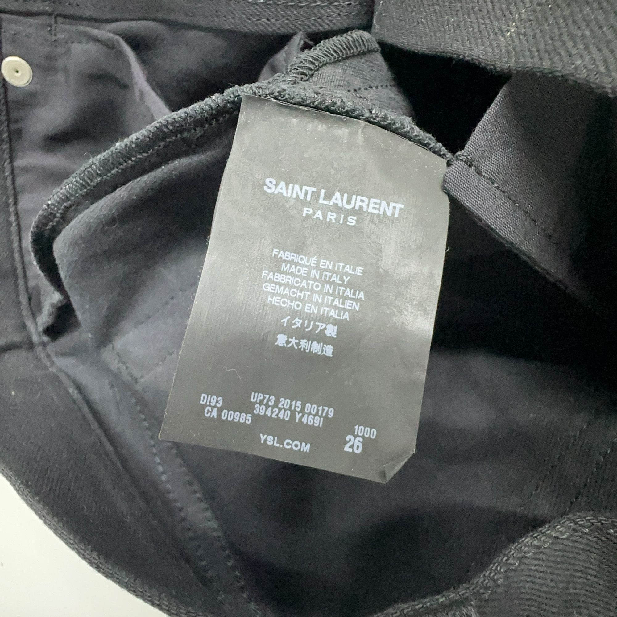 Saint Laurent Paris Saint Laurent Zippered Mini Skirt Size 26 Size 26" / US 2 / IT 38 - 5 Thumbnail
