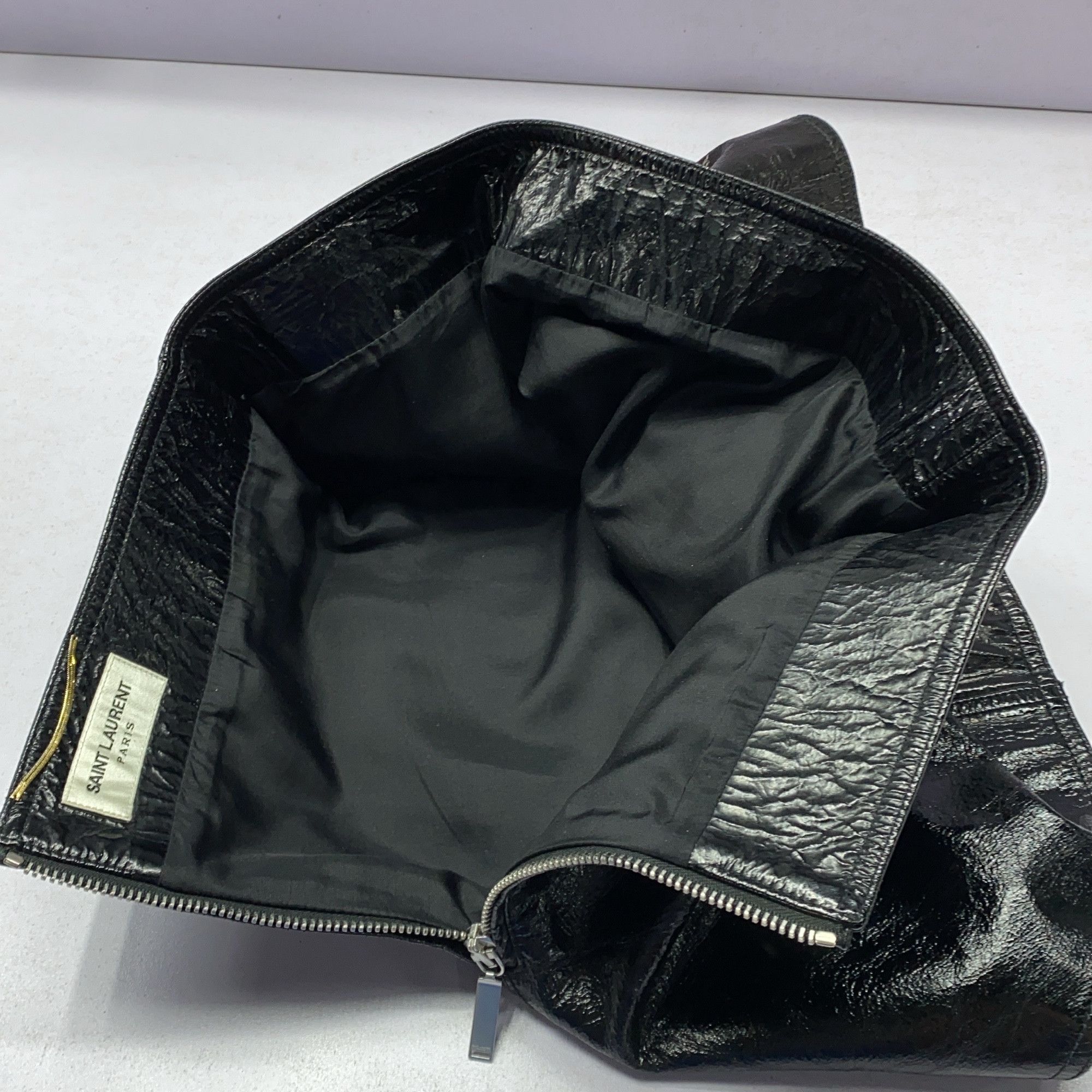Saint Laurent Paris Saint Laurent Leather Mini Skirt Size 36 Size 26" / US 2 / IT 38 - 7 Thumbnail