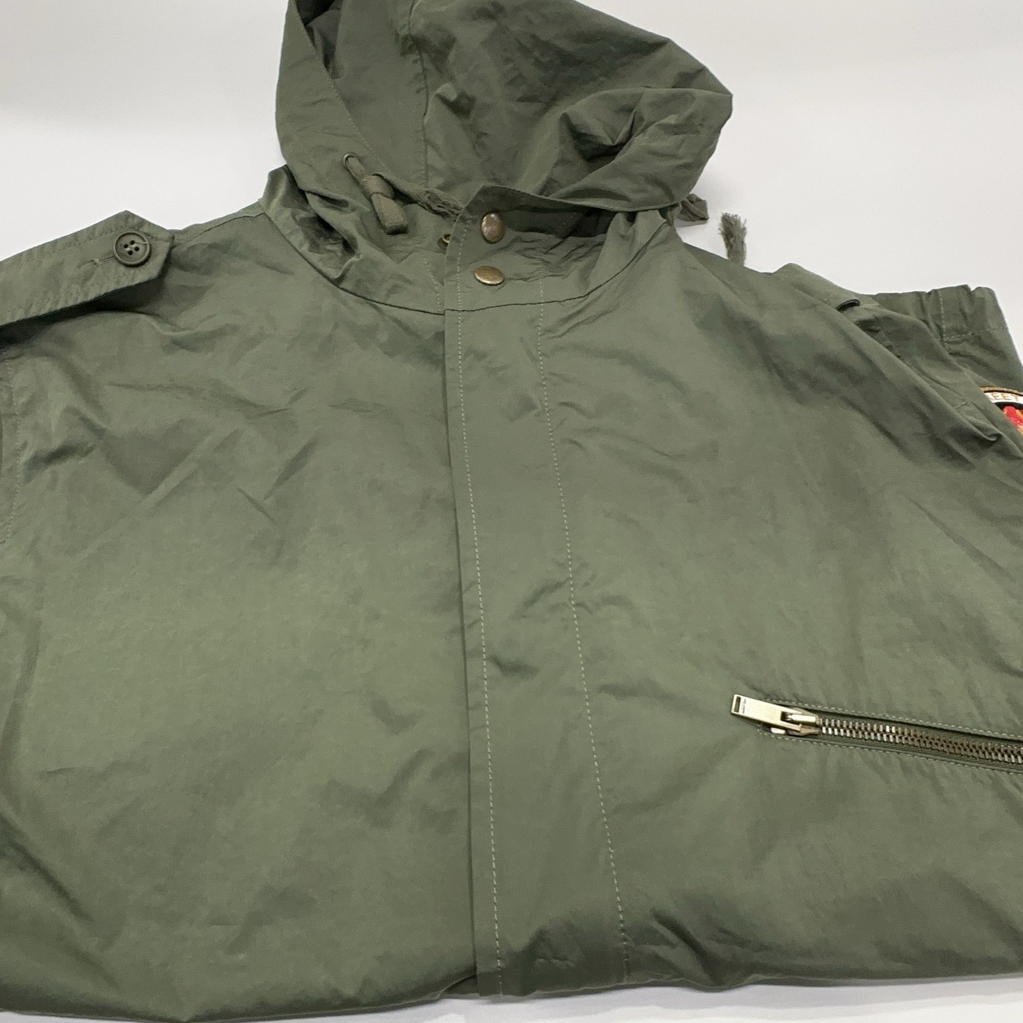 Saint Laurent Paris Saint Laurent Patch Hooded Jacket Size 46 Size US S / EU 44-46 / 1 - 6 Thumbnail