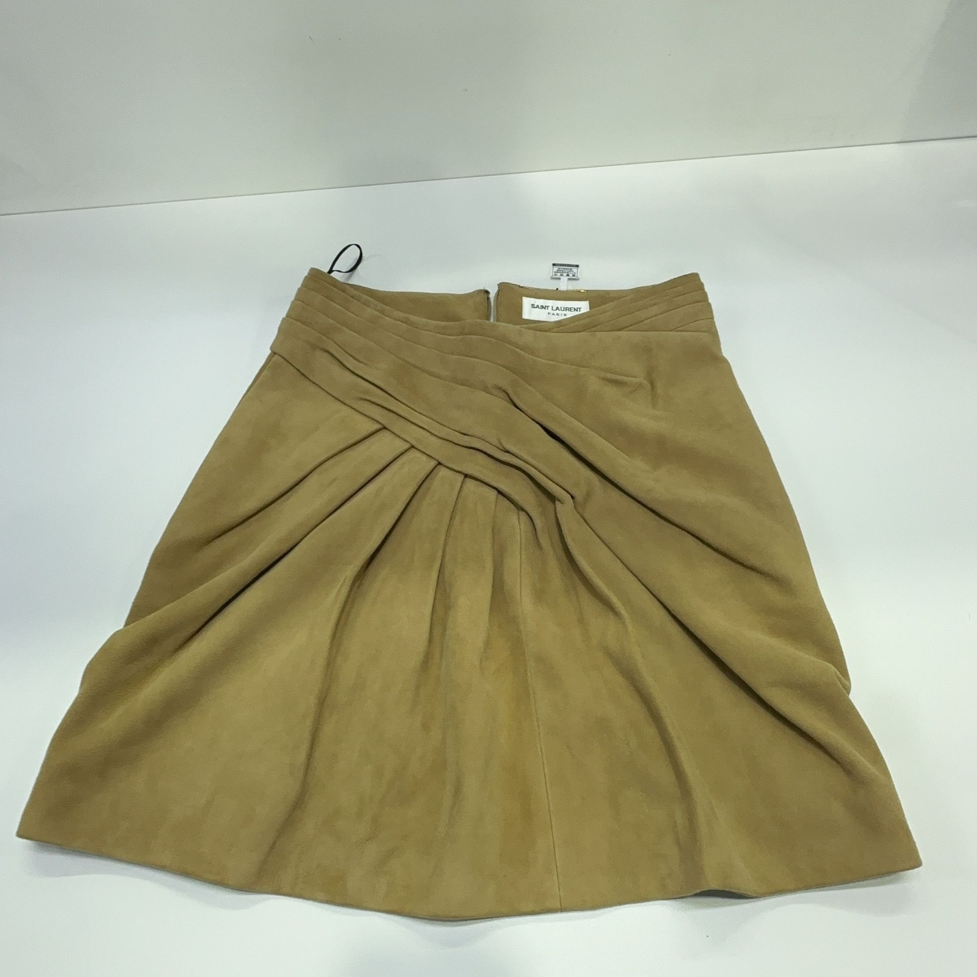 Saint Laurent Paris Saint Laurent Suede Mini Skirt Size 36 Size 26" / US 2 / IT 38 - 7 Thumbnail