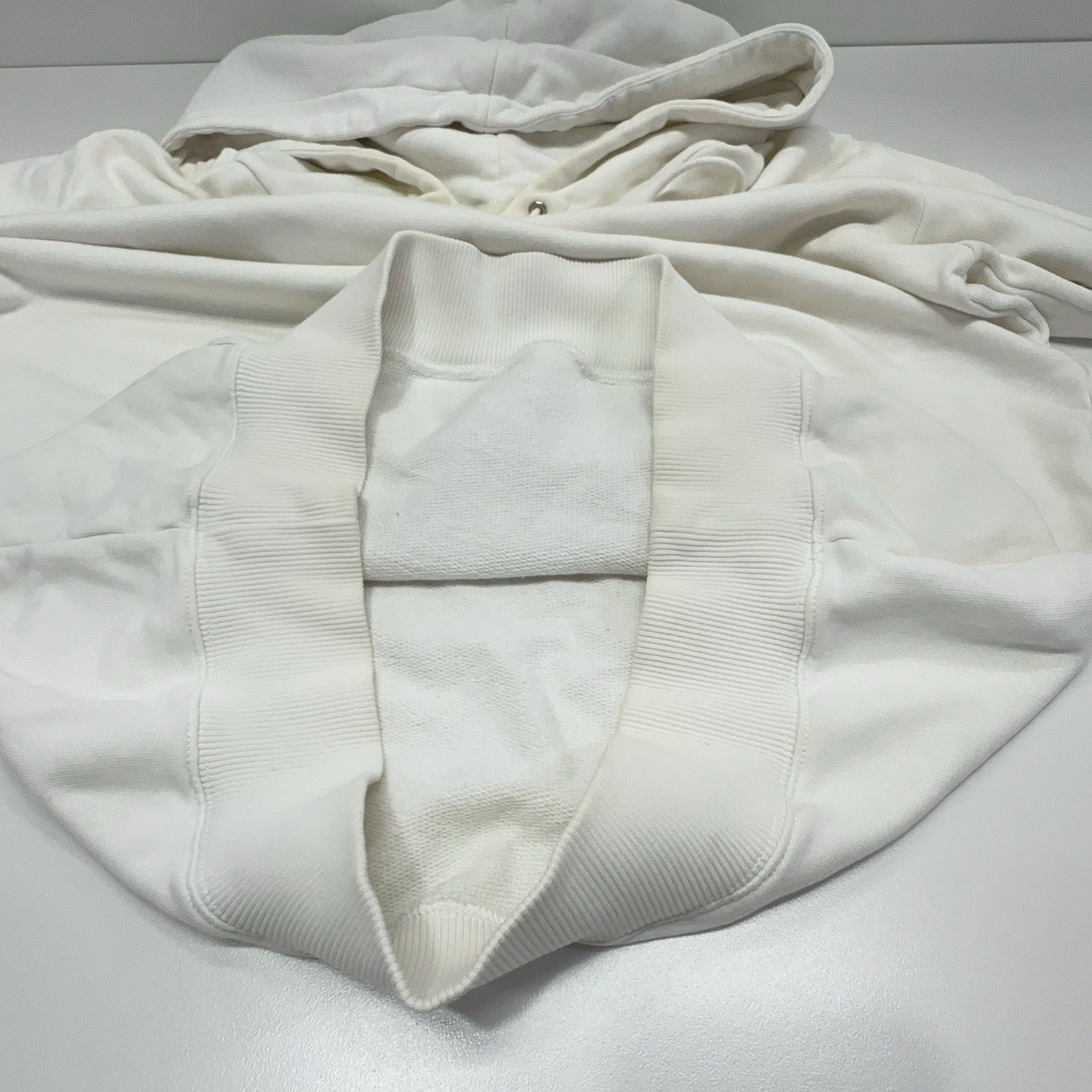 Saint Laurent Paris Saint Laurent White Logo Hoodie Size S Size US S / EU 44-46 / 1 - 14 Thumbnail
