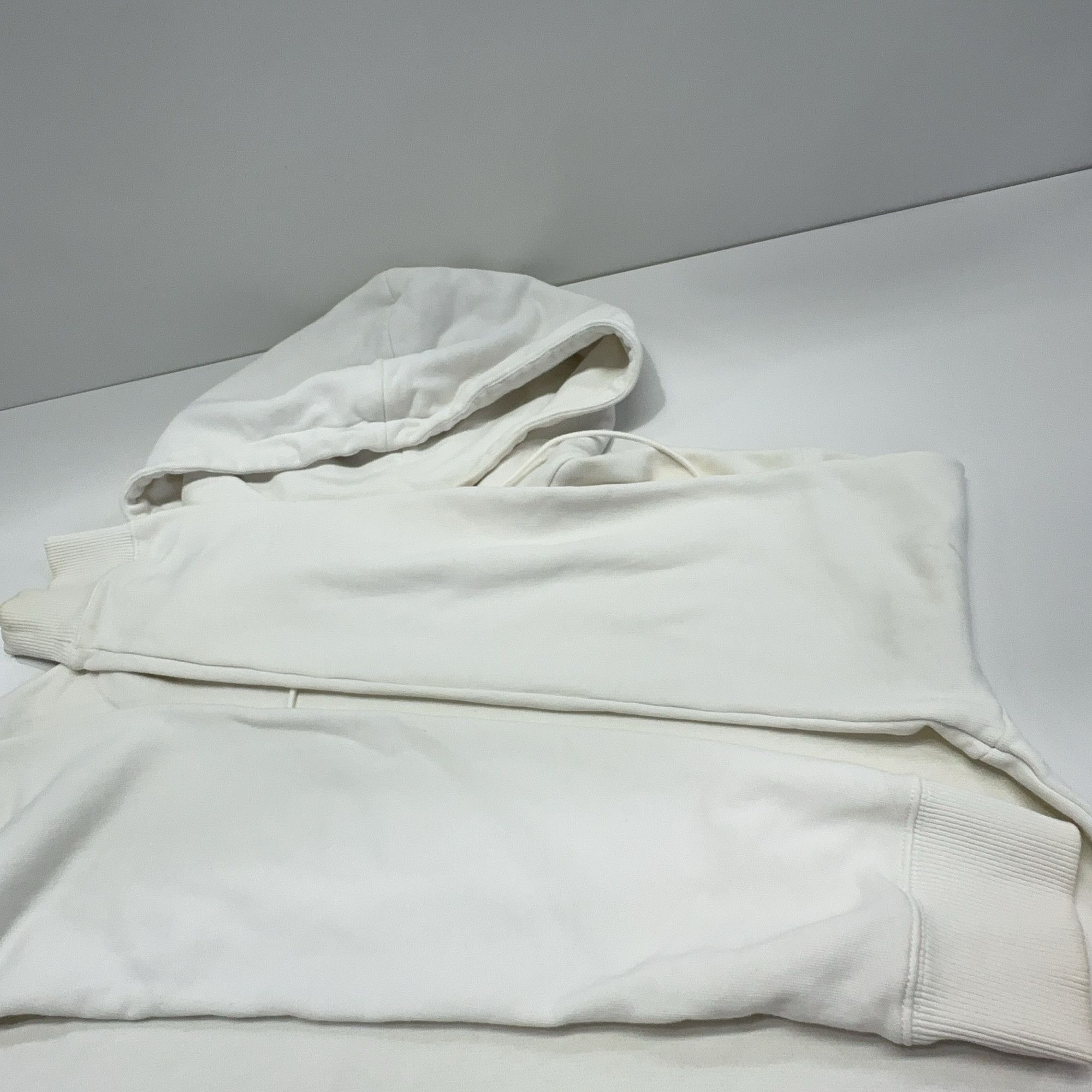 Saint Laurent Paris Saint Laurent White Logo Hoodie Size S Size US S / EU 44-46 / 1 - 15 Thumbnail
