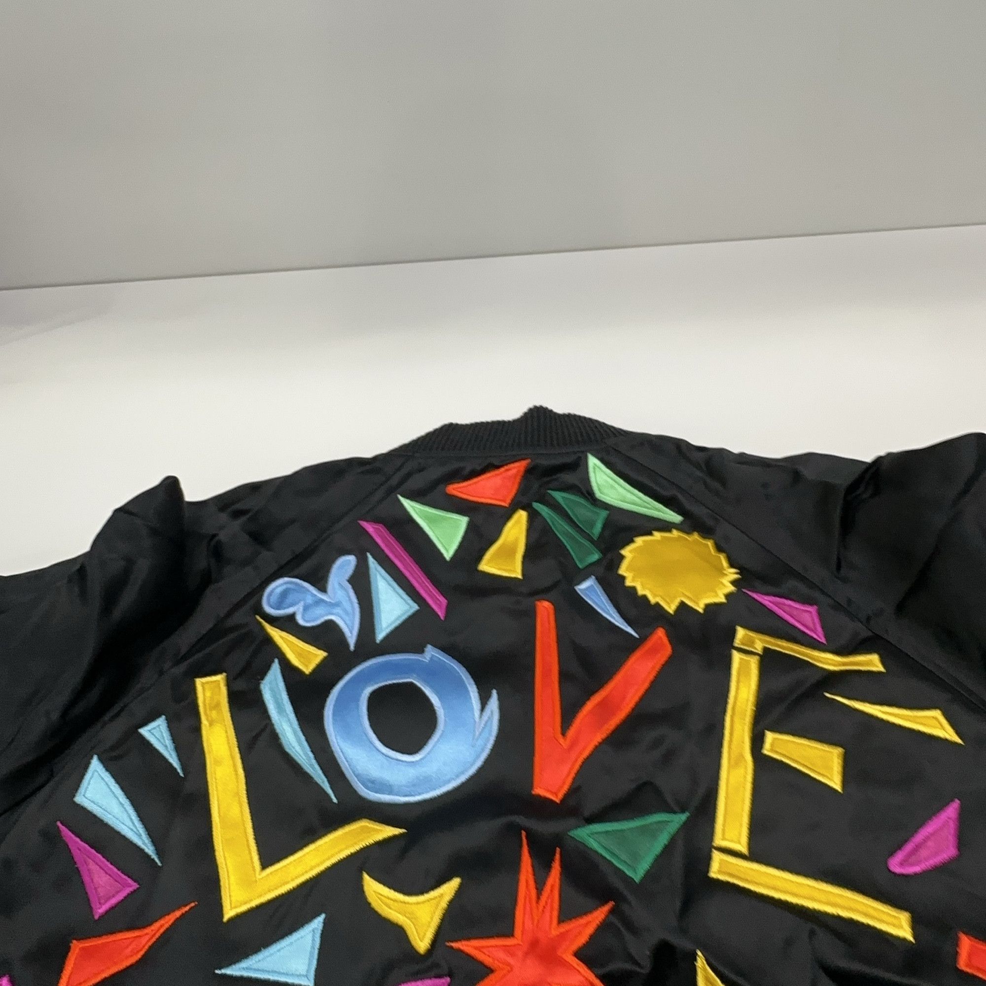 Saint Laurent Paris Saint Laurent Embroidered LOVE Bomber Jacket Size 36 Size XS / US 0-2 / IT 36-38 - 9 Thumbnail