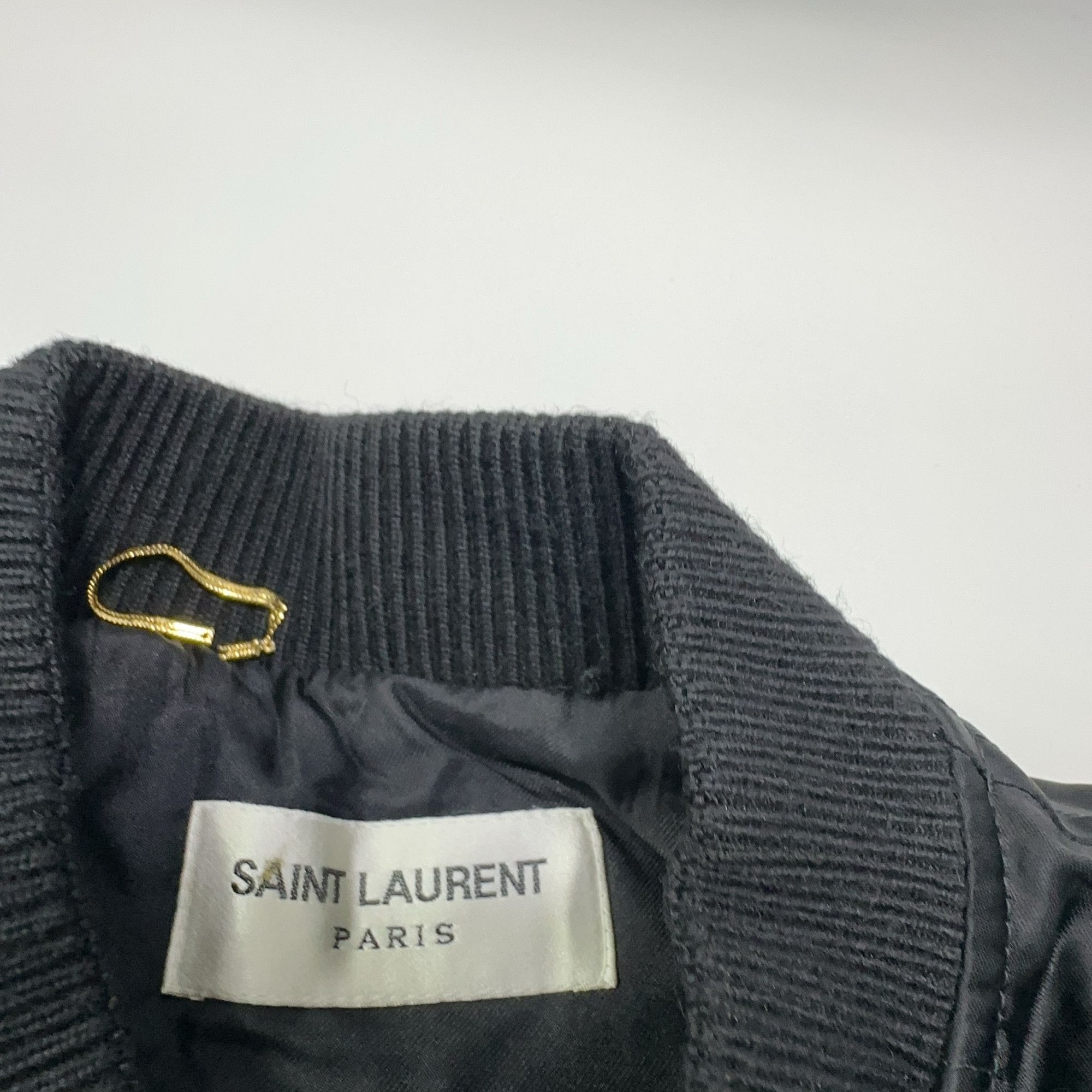 Saint Laurent Paris Saint Laurent Embroidered LOVE Bomber Jacket Size 36 Size XS / US 0-2 / IT 36-38 - 5 Thumbnail