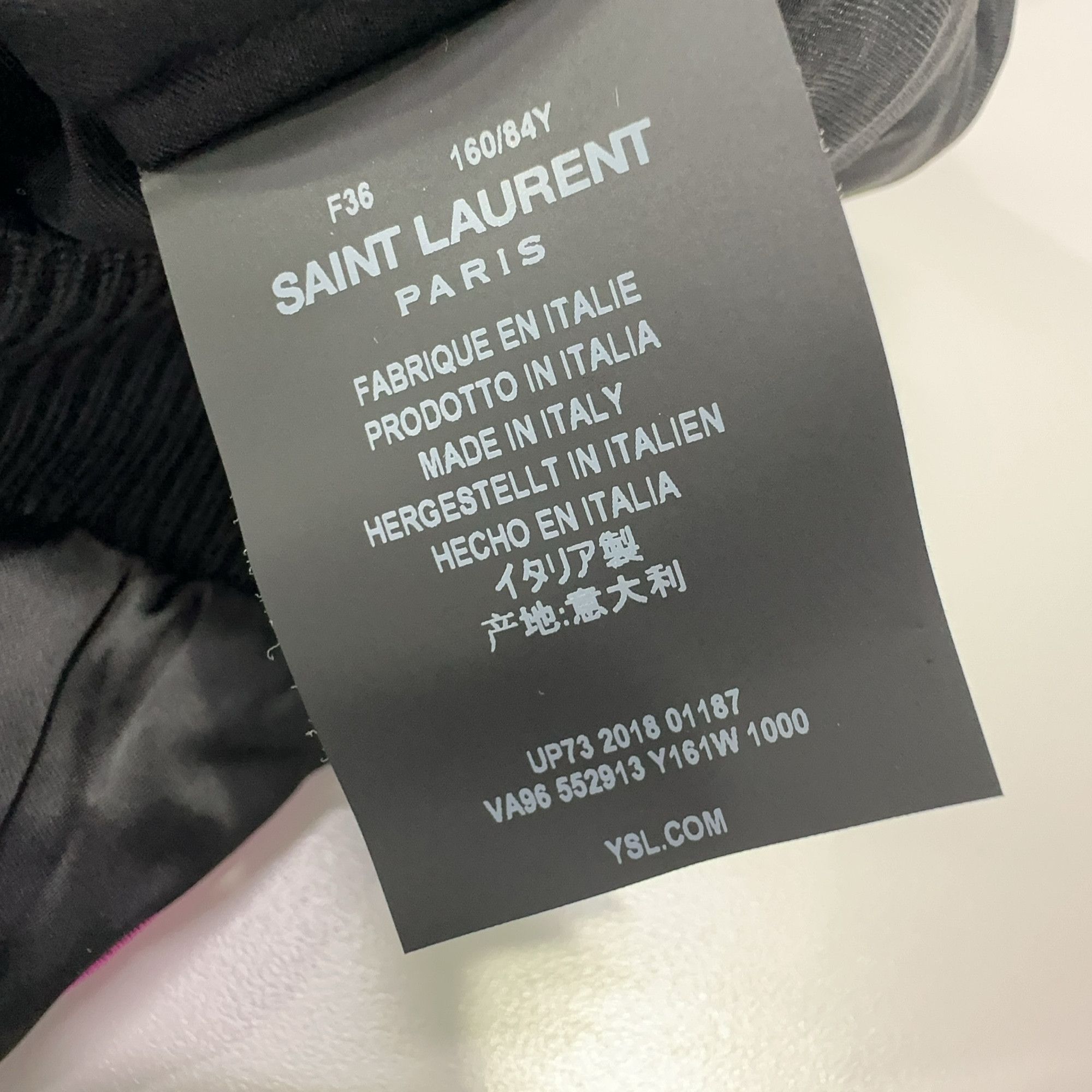 Saint Laurent Paris Saint Laurent Embroidered LOVE Bomber Jacket Size 36 Size XS / US 0-2 / IT 36-38 - 6 Thumbnail