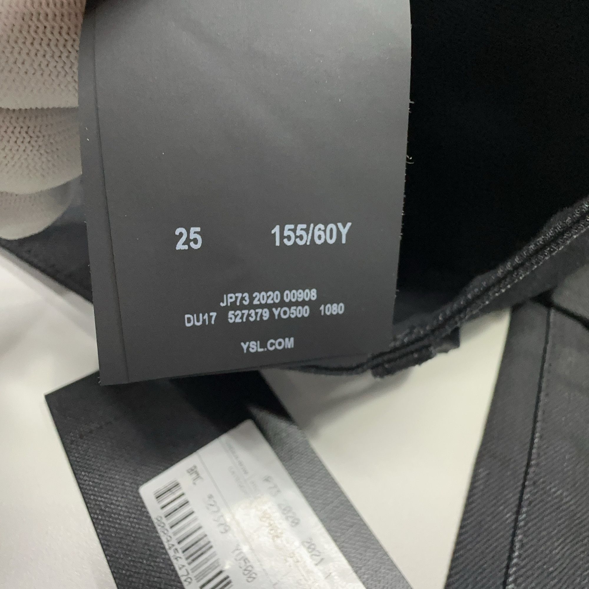 Saint Laurent Paris Saint Laurent Black Jeans Size 25 Size 25" / US 0 / IT 36 - 5 Thumbnail