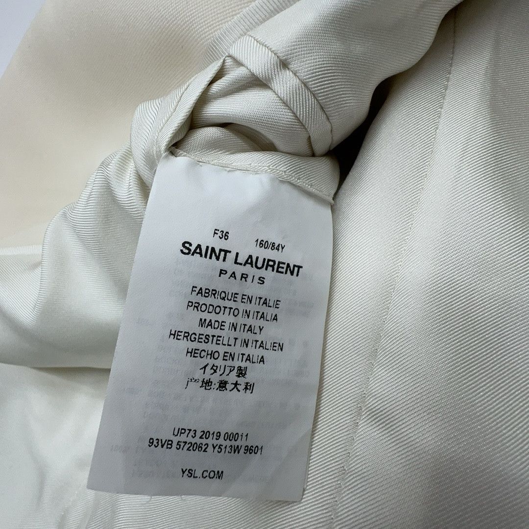 Saint Laurent Paris Saint Laurent Double Breasted Blazer Size 36 Size XS / US 0-2 / IT 36-38 - 3 Thumbnail