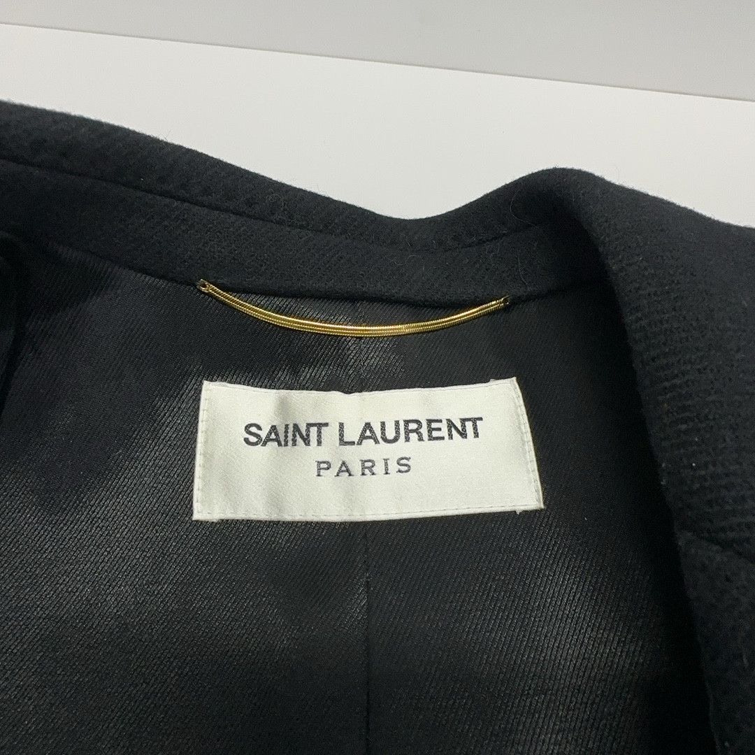 Saint Laurent Paris Saint Laurent Wool Coat Size 38 Size S / US 4 / IT 40 - 4 Thumbnail