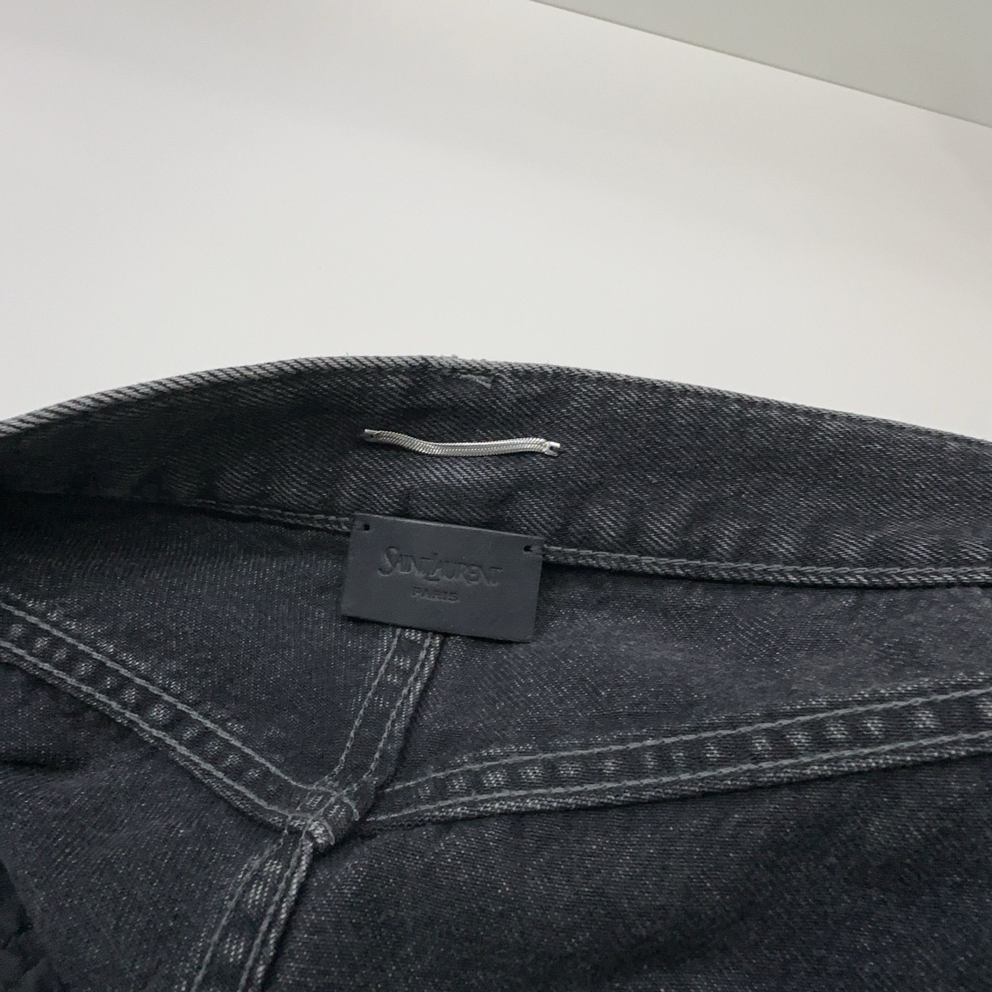 Saint Laurent Paris Saint Laurent Black Jeans Size 30 Size US 30 / EU 46 - 4 Thumbnail