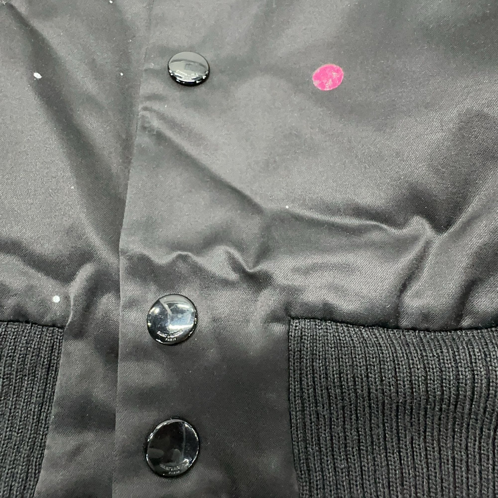 Saint Laurent Paris Saint Laurent Polka Dot Studded Bomber Jacket Size 38 Size S / US 4 / IT 40 - 7 Thumbnail