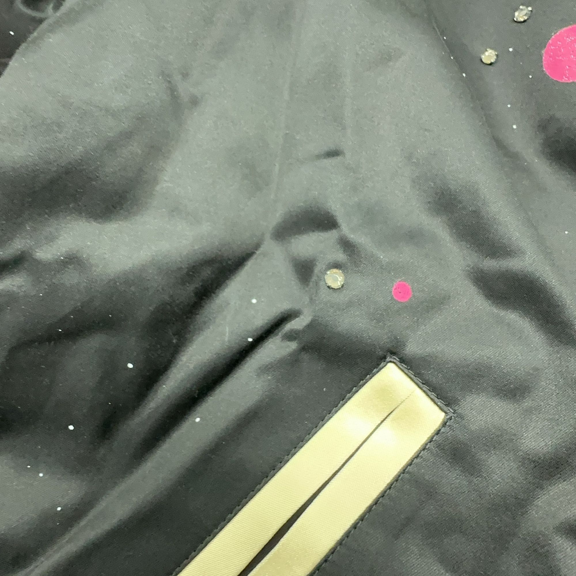 Saint Laurent Paris Saint Laurent Polka Dot Studded Bomber Jacket Size 38 Size S / US 4 / IT 40 - 9 Thumbnail