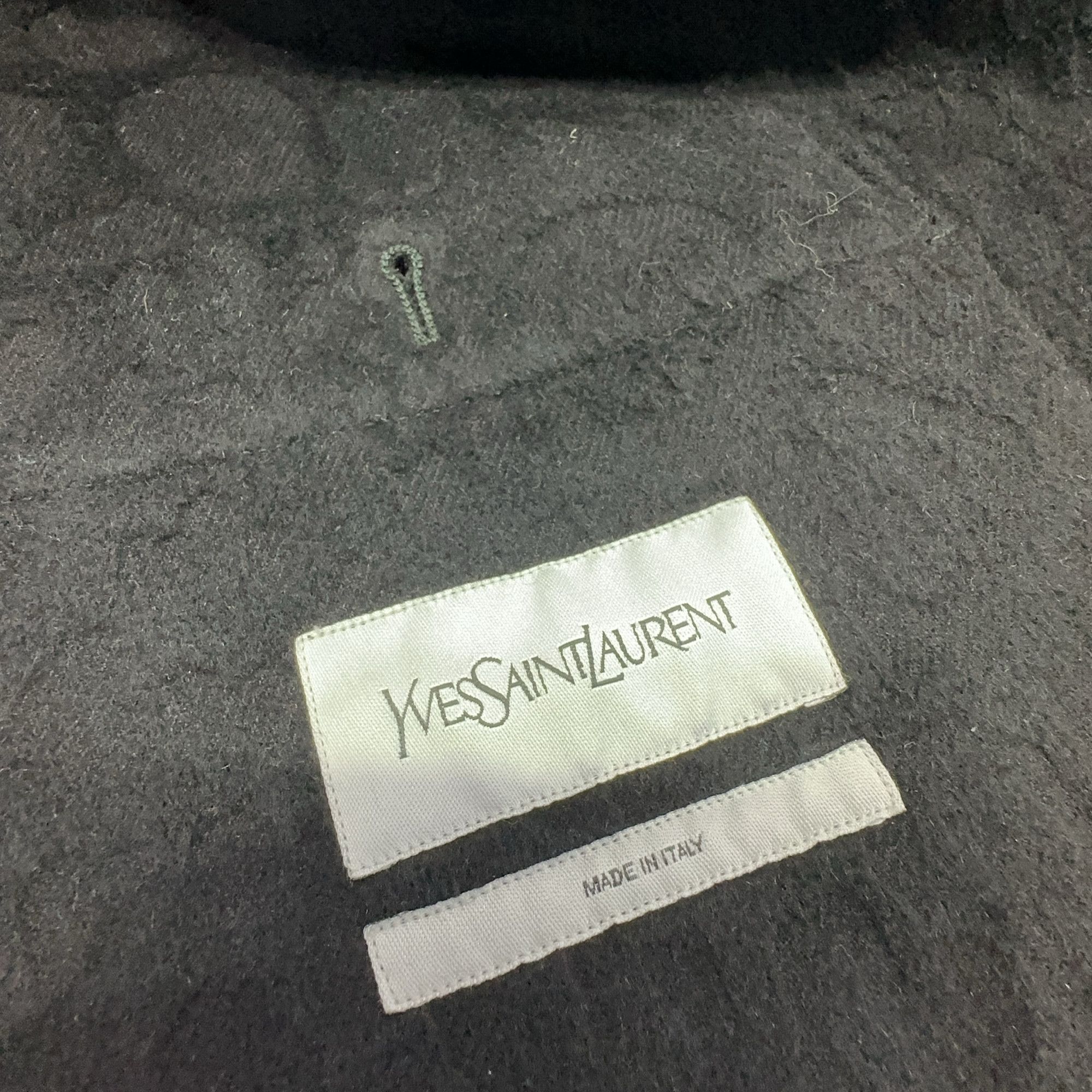 Saint Laurent Paris Saint Laurent Leopard Embossed Wool Coat Size 44 Size US S / EU 44-46 / 1 - 3 Thumbnail