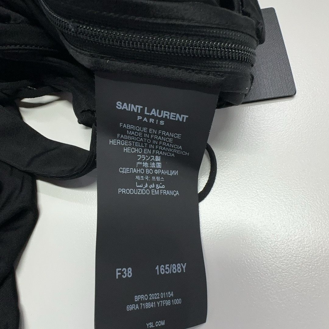 Saint Laurent Paris Saint Laurent Ruched Maxi Dress Size 38 Size S / US 4 / IT 40 - 5 Thumbnail
