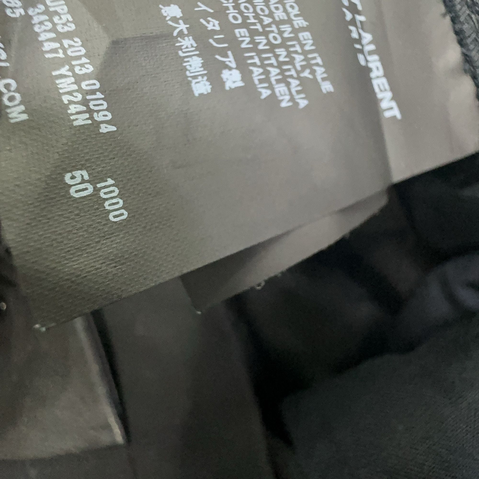 Saint Laurent Paris Saint Laurent Leather Lace-Up Wool Pants Size 50 Size US 34 / EU 50 - 3 Thumbnail