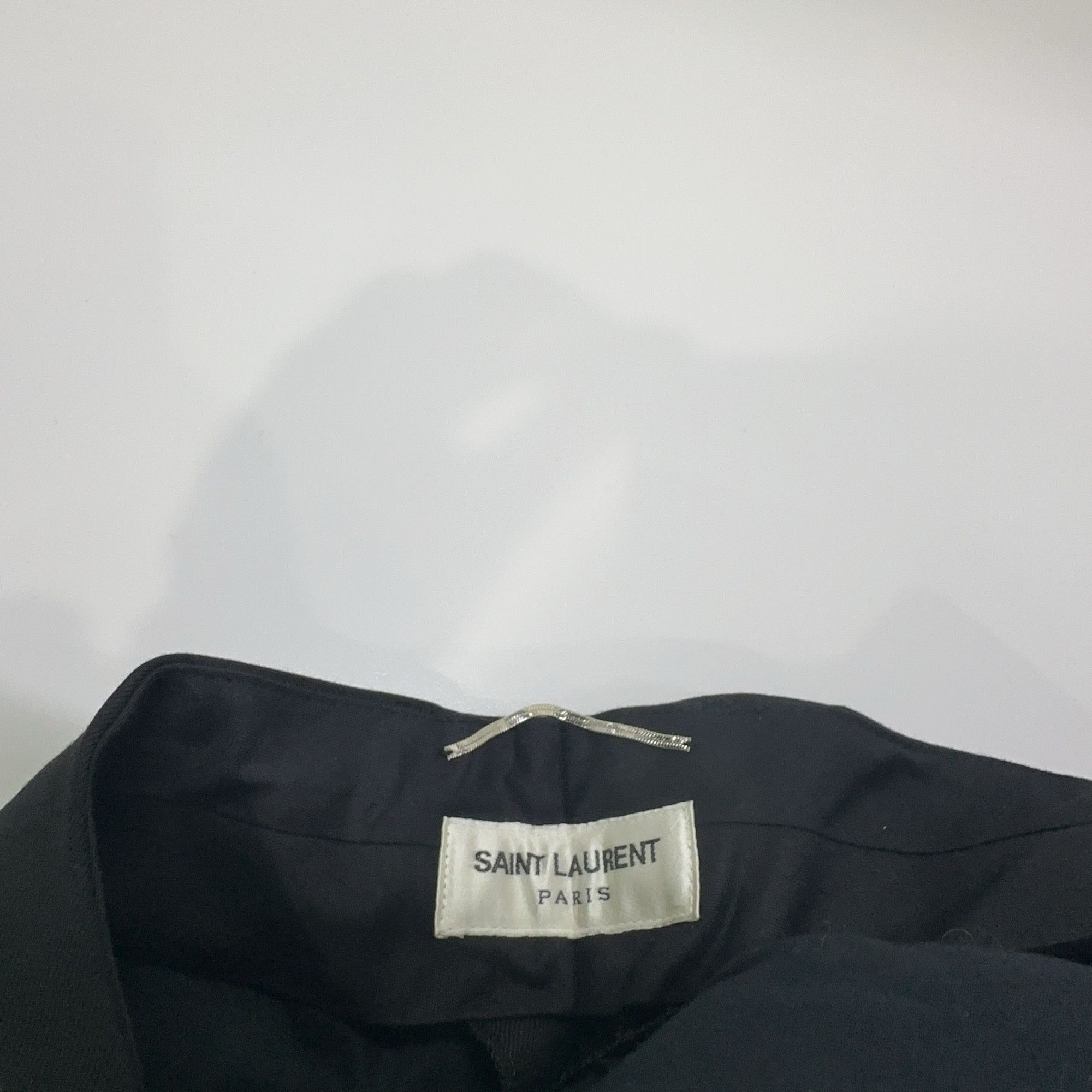 Saint Laurent Paris Saint Laurent Leather Lace-Up Wool Pants Size 50 Size US 34 / EU 50 - 5 Thumbnail