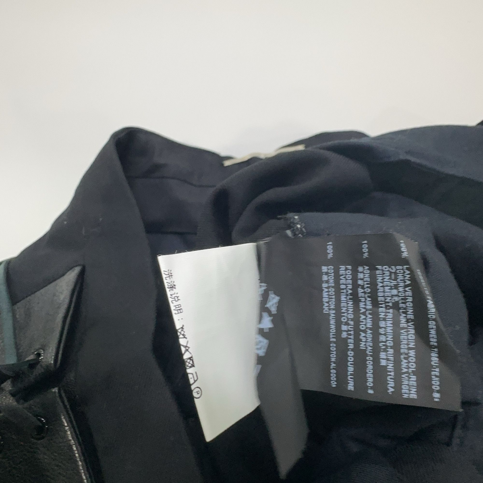Saint Laurent Paris Saint Laurent Leather Lace-Up Wool Pants Size 50 Size US 34 / EU 50 - 4 Thumbnail