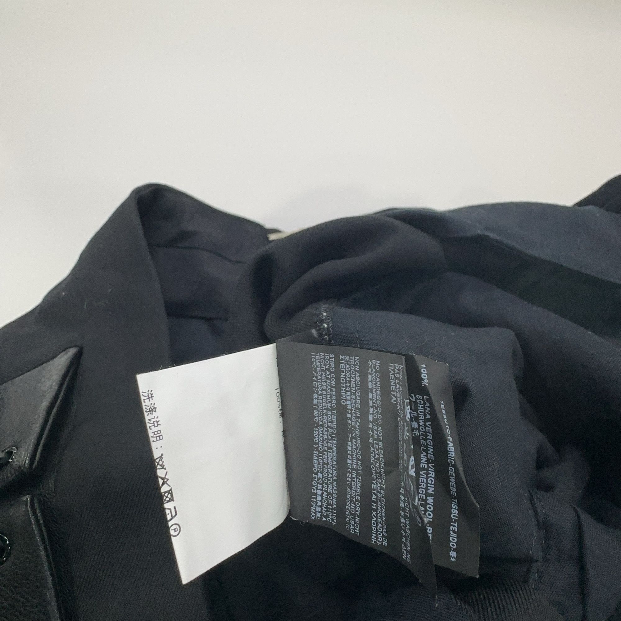 Saint Laurent Paris Saint Laurent Leather Lace-Up Wool Pants Size 50 Size US 34 / EU 50 - 7 Thumbnail