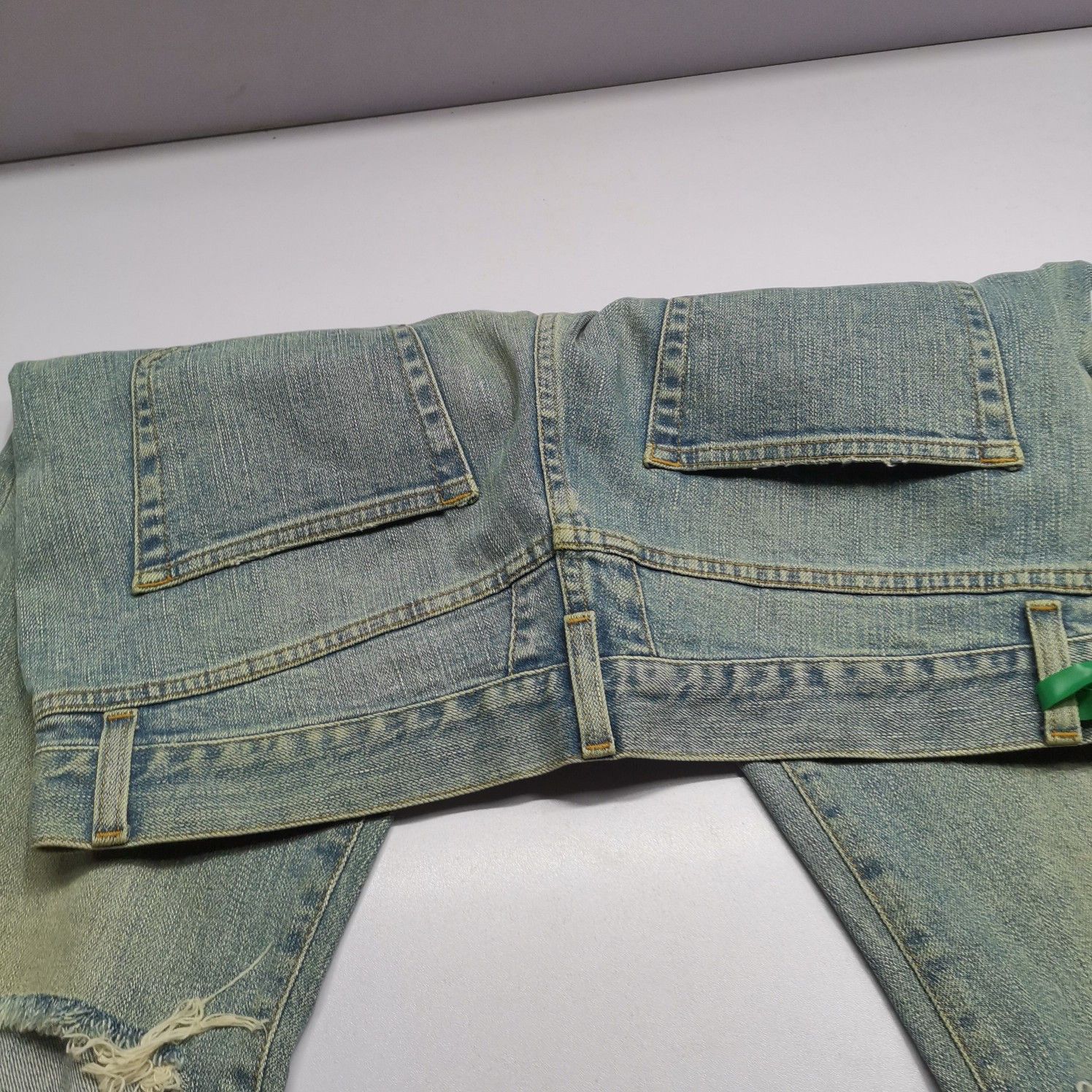 Saint Laurent Paris Saint Laurent Distressed Denim Jeans Size 32 Size US 32 / EU 48 - 6 Thumbnail