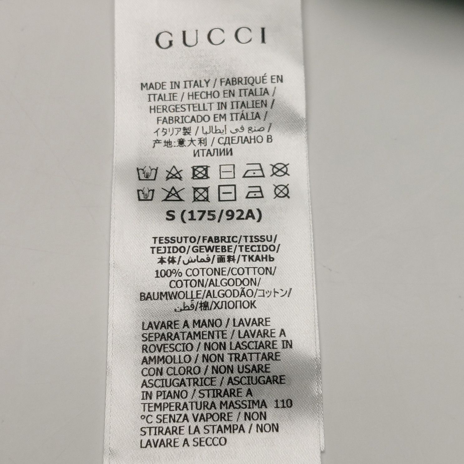 Gucci Gucci Men s Short Sleeve Shirts Size US S / EU 44-46 / 1 - 9 Thumbnail