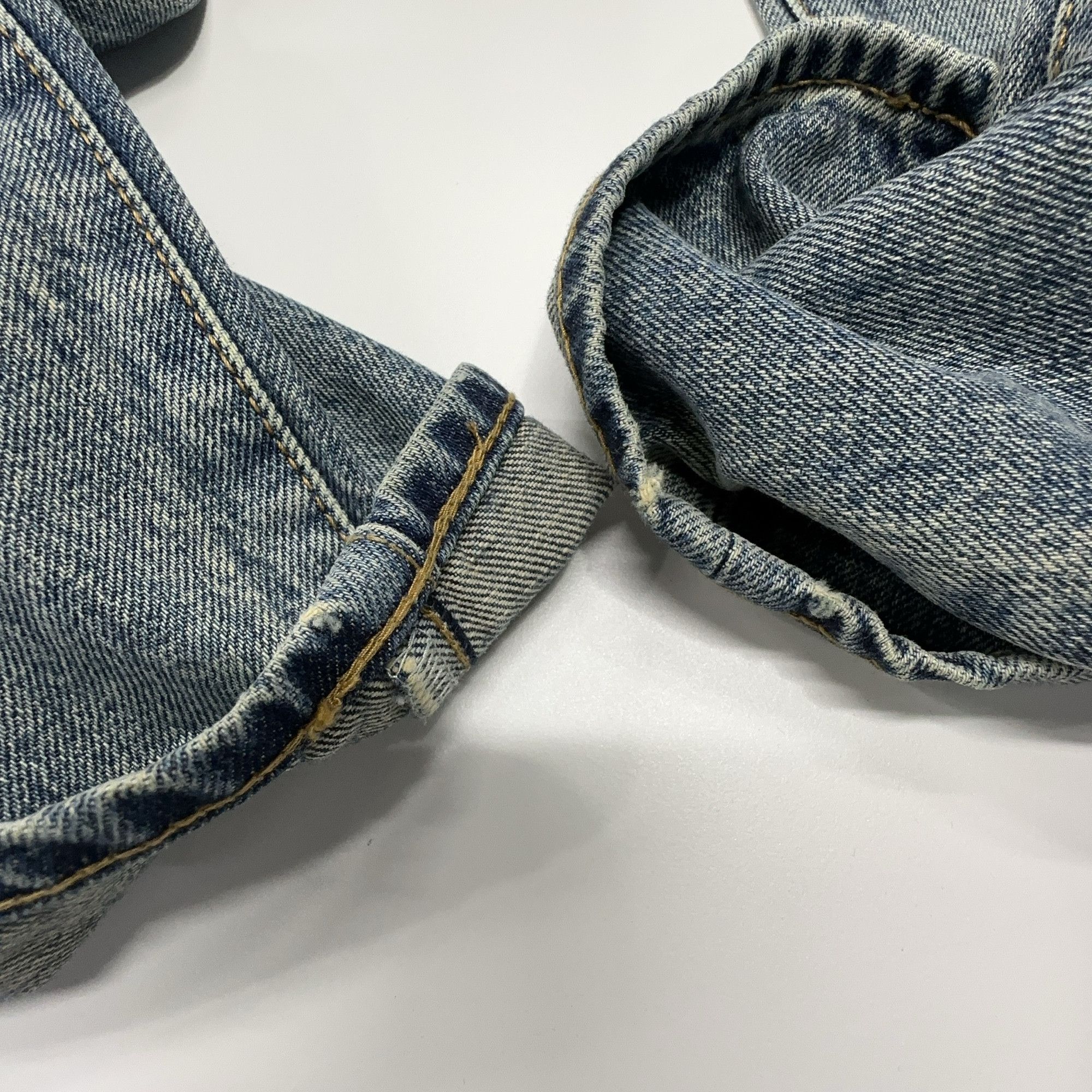 Saint Laurent Paris Saint Laurent Distressed Denim Jeans Size 27 Size US 27 - 5 Thumbnail