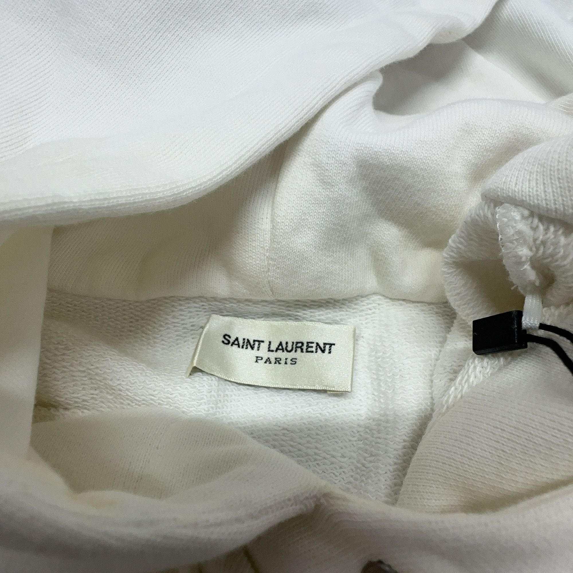 Saint Laurent Paris Saint Laurent Logo Hoodie Size XL Size US XL / EU 56 / 4 - 3 Thumbnail