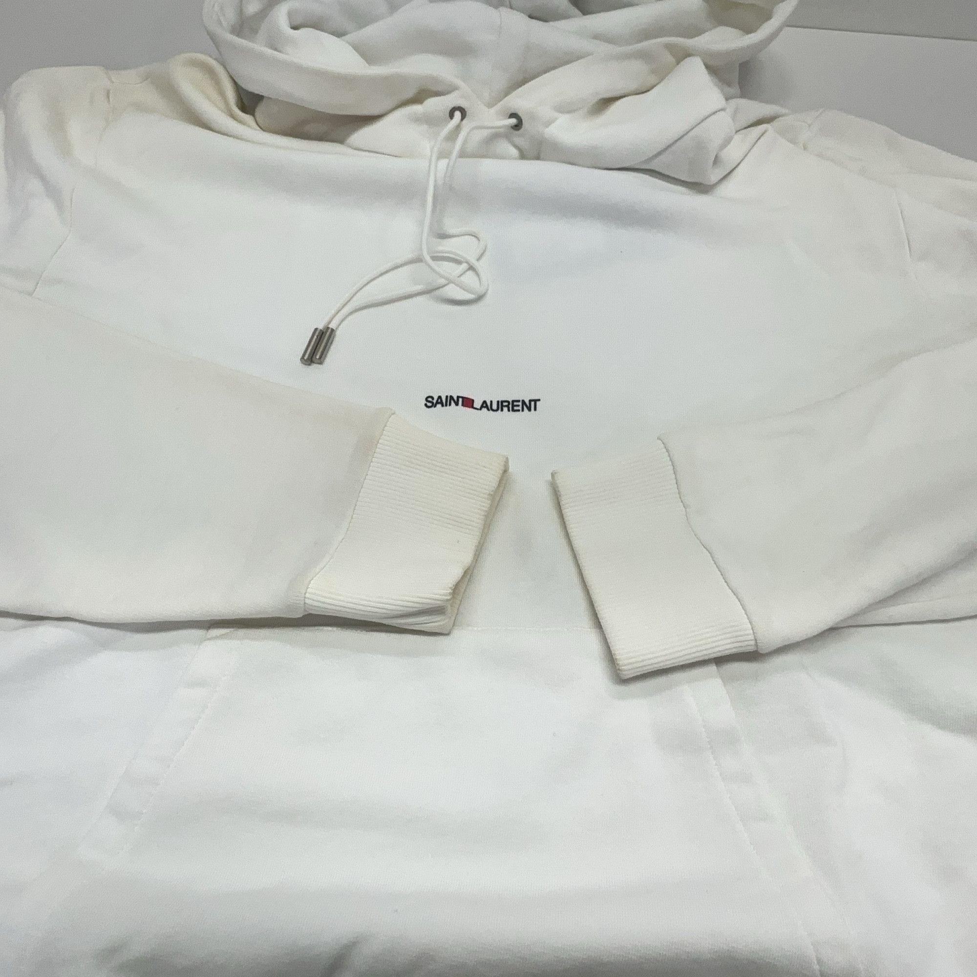 Saint Laurent Paris Saint Laurent Logo Hoodie Size XL Size US XL / EU 56 / 4 - 11 Thumbnail