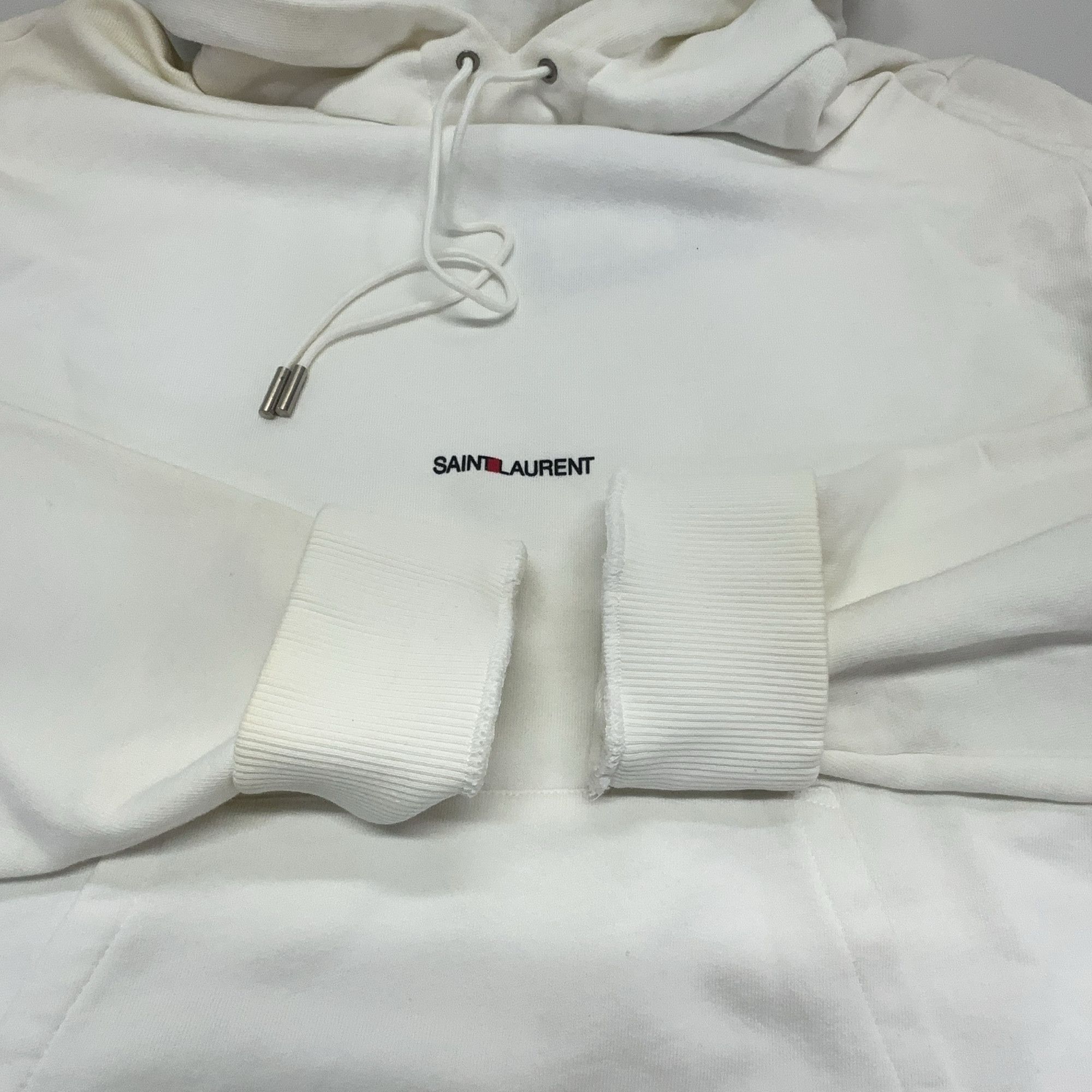 Saint Laurent Paris Saint Laurent Logo Hoodie Size XL Size US XL / EU 56 / 4 - 12 Thumbnail