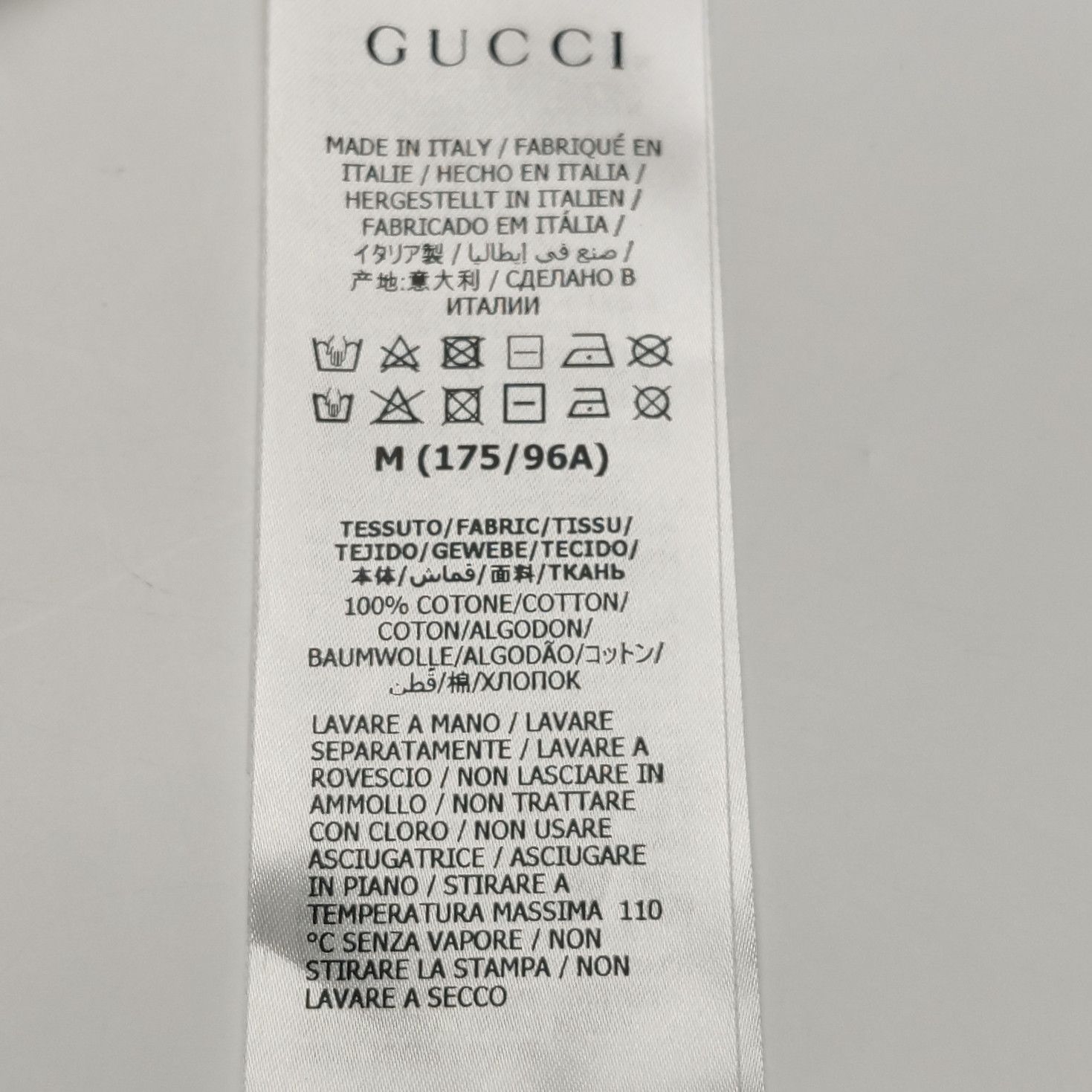 Gucci Gucci Men m Short Sleeve Shirts Size US M / EU 48-50 / 2 - 9 Thumbnail