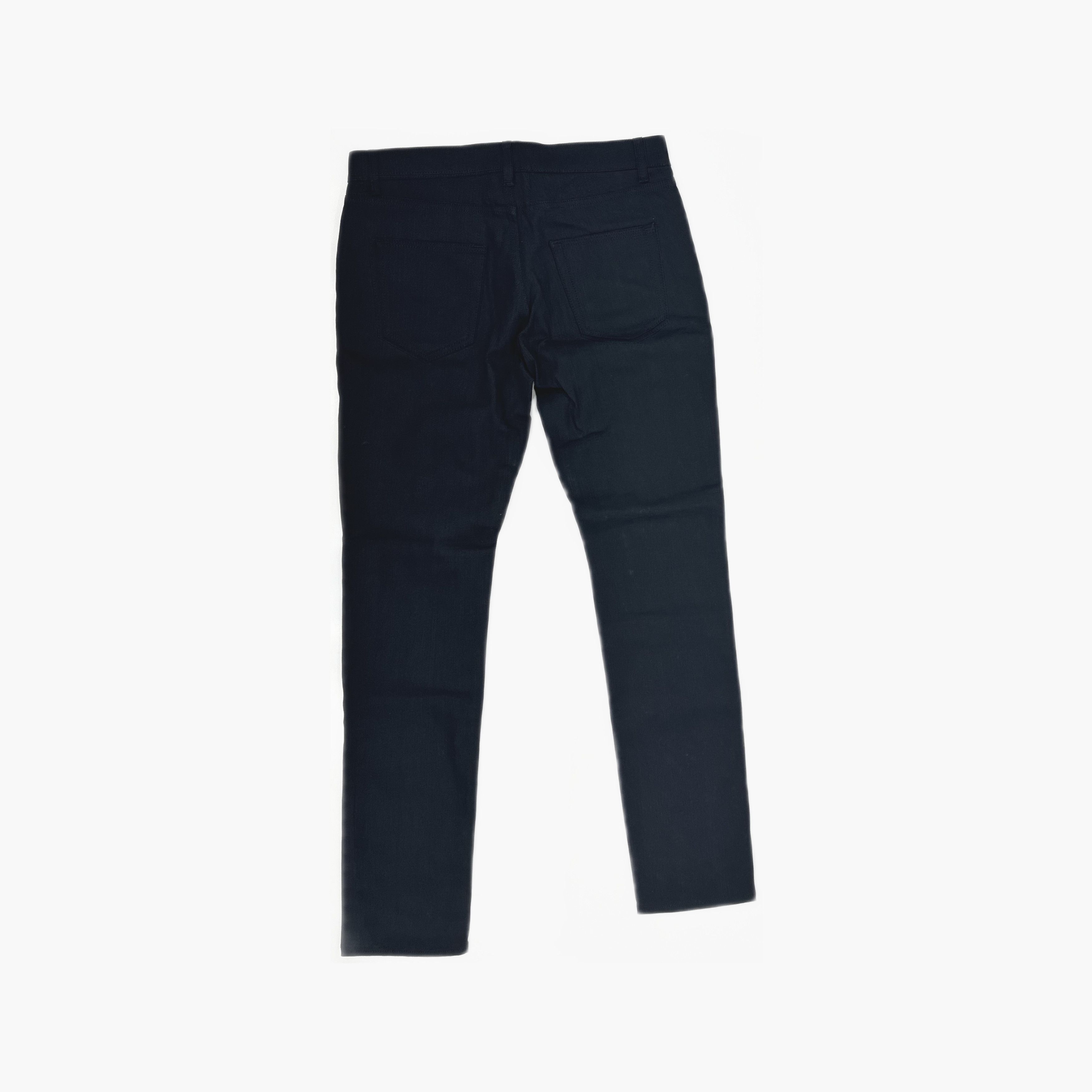 Saint Laurent Paris Saint Laurent D02 Zip Detail Casual Pants Size 33 Size US 33 - 2 Thumbnail