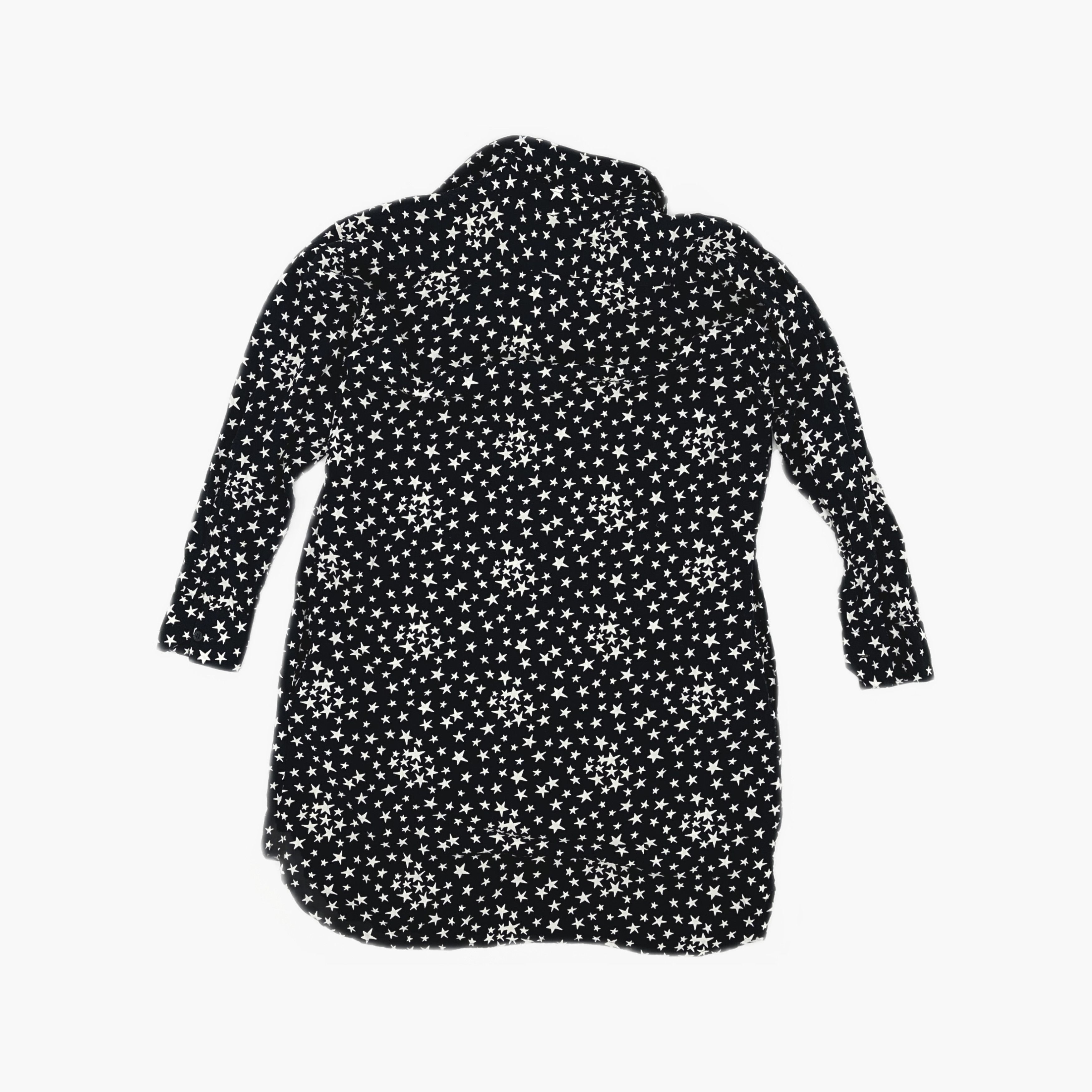 Saint Laurent Paris Saint Laurent Star Print Button Up Shirt Size 36 Size XS / US 0-2 / IT 36-38 - 2 Thumbnail