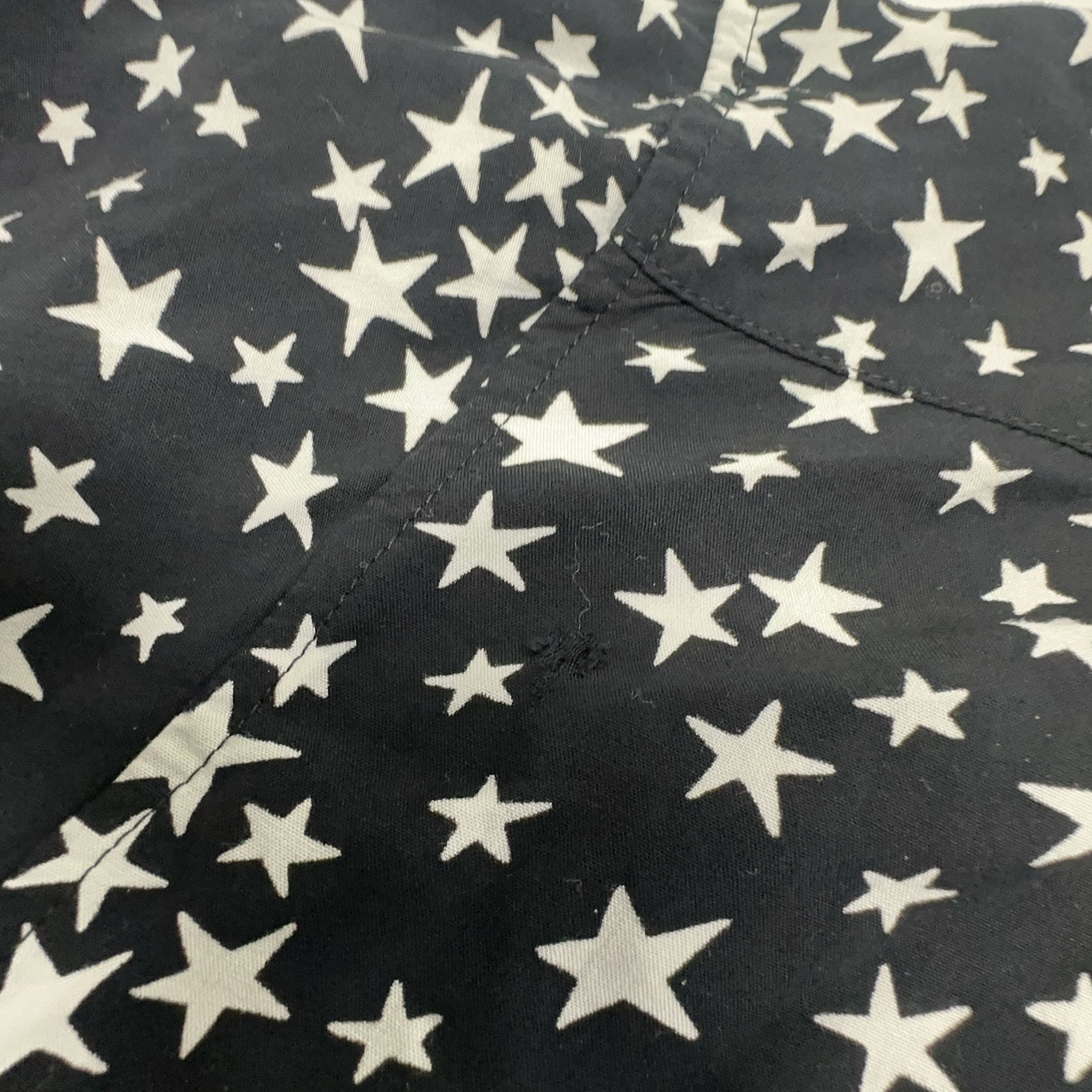 Saint Laurent Paris Saint Laurent Star Print Button Up Shirt Size 36 Size XS / US 0-2 / IT 36-38 - 5 Thumbnail