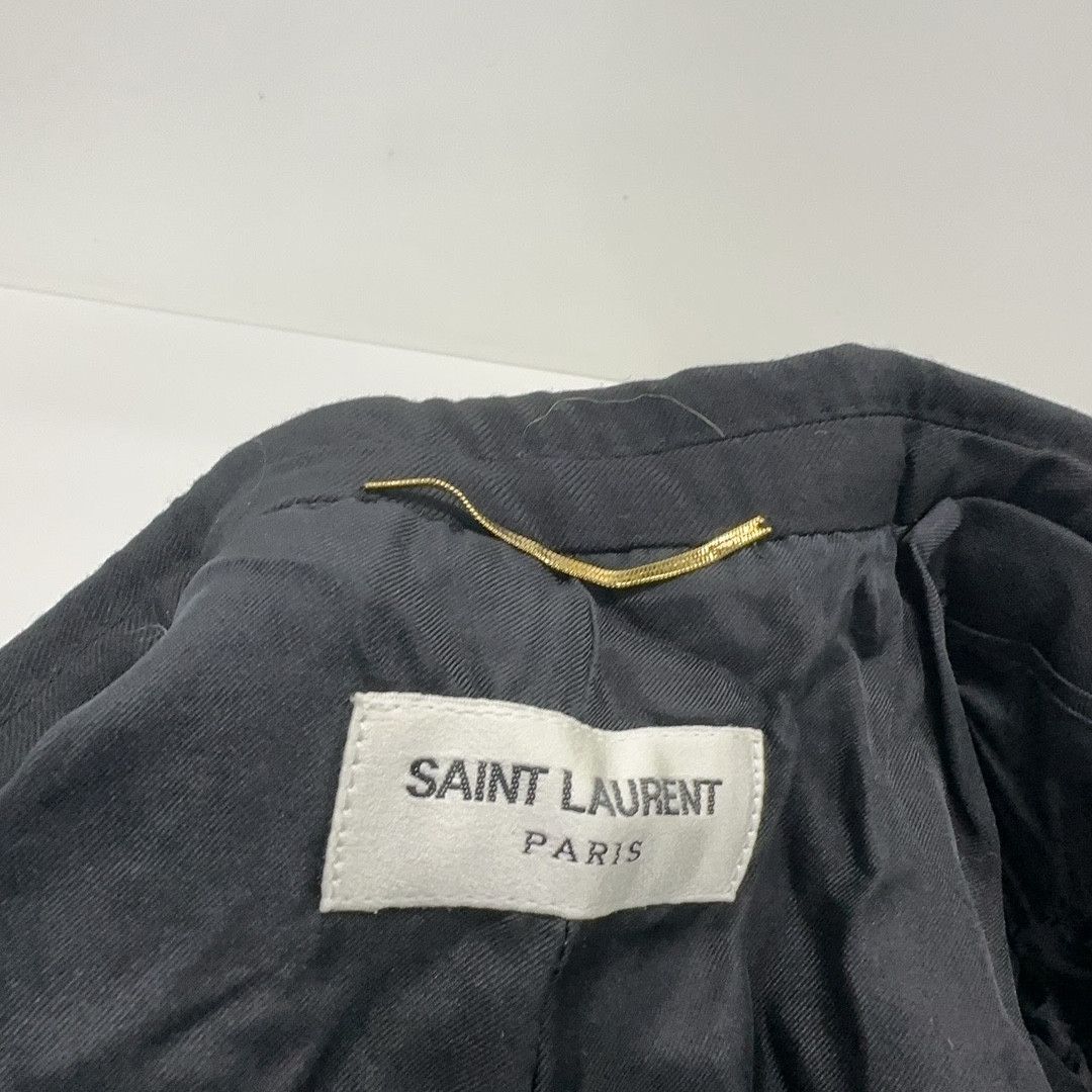 Saint Laurent Paris Saint Laurent Black Single-Button Blazer F36 Size XS / US 0-2 / IT 36-38 - 4 Thumbnail