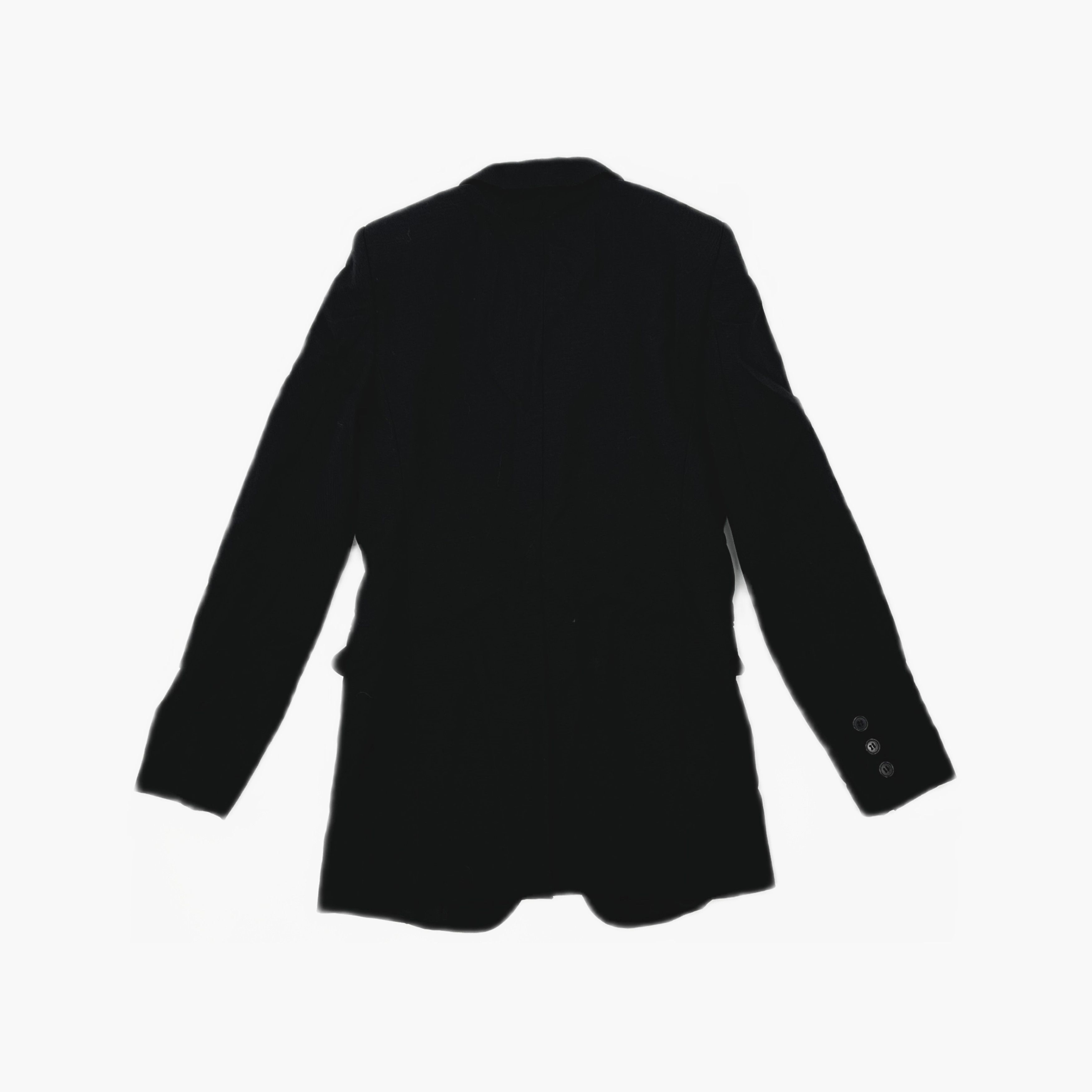 Saint Laurent Paris Saint Laurent Black Single-Button Blazer F36 Size XS / US 0-2 / IT 36-38 - 2 Thumbnail