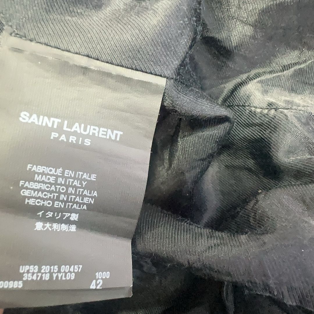 Saint Laurent Paris Saint Laurent Teddy Bomber Jacket Size XS Size US XS / EU 42 / 0 - 4 Thumbnail