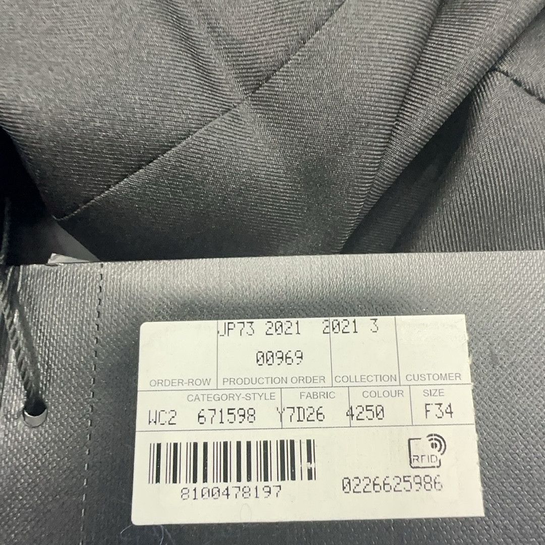 Saint Laurent Paris Saint Laurent Blue Tweed Jacket Size 34 Size XS / US 0-2 / IT 36-38 - 4 Thumbnail