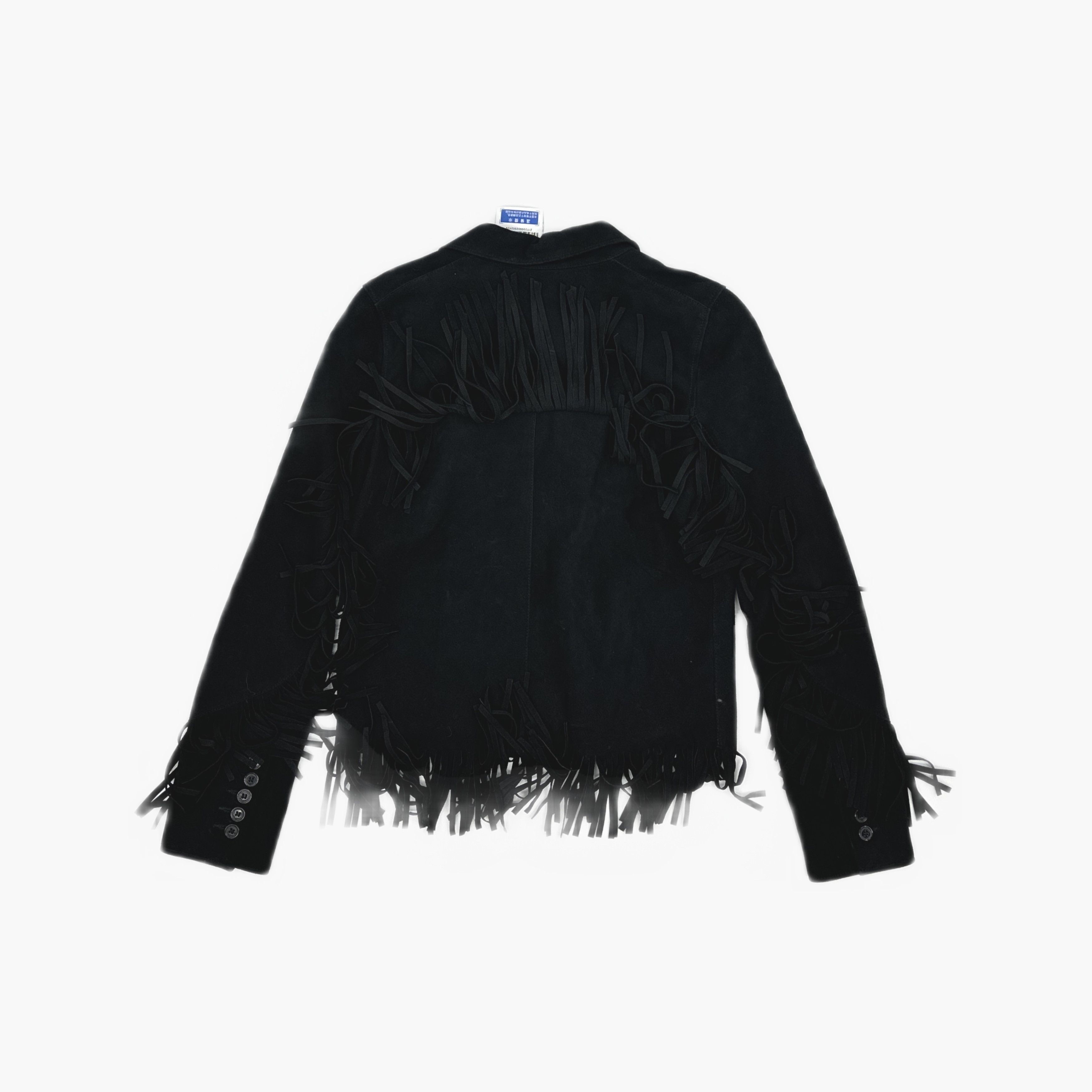 Saint Laurent Paris Saint Laurent Suede Fringe Jacket Size 34 Size XS / US 0-2 / IT 36-38 - 2 Thumbnail
