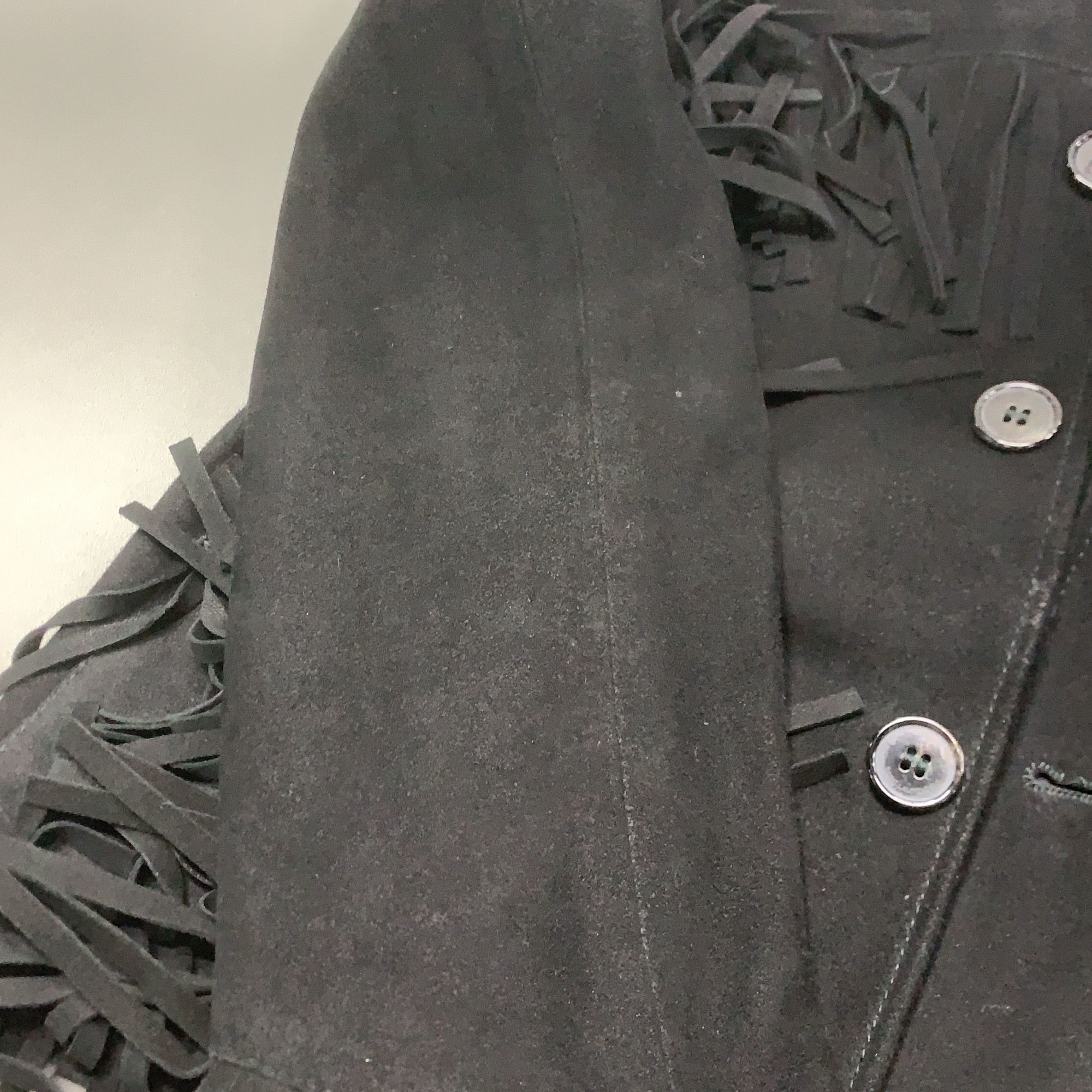 Saint Laurent Paris Saint Laurent Suede Fringe Jacket Size 34 Size XS / US 0-2 / IT 36-38 - 4 Thumbnail