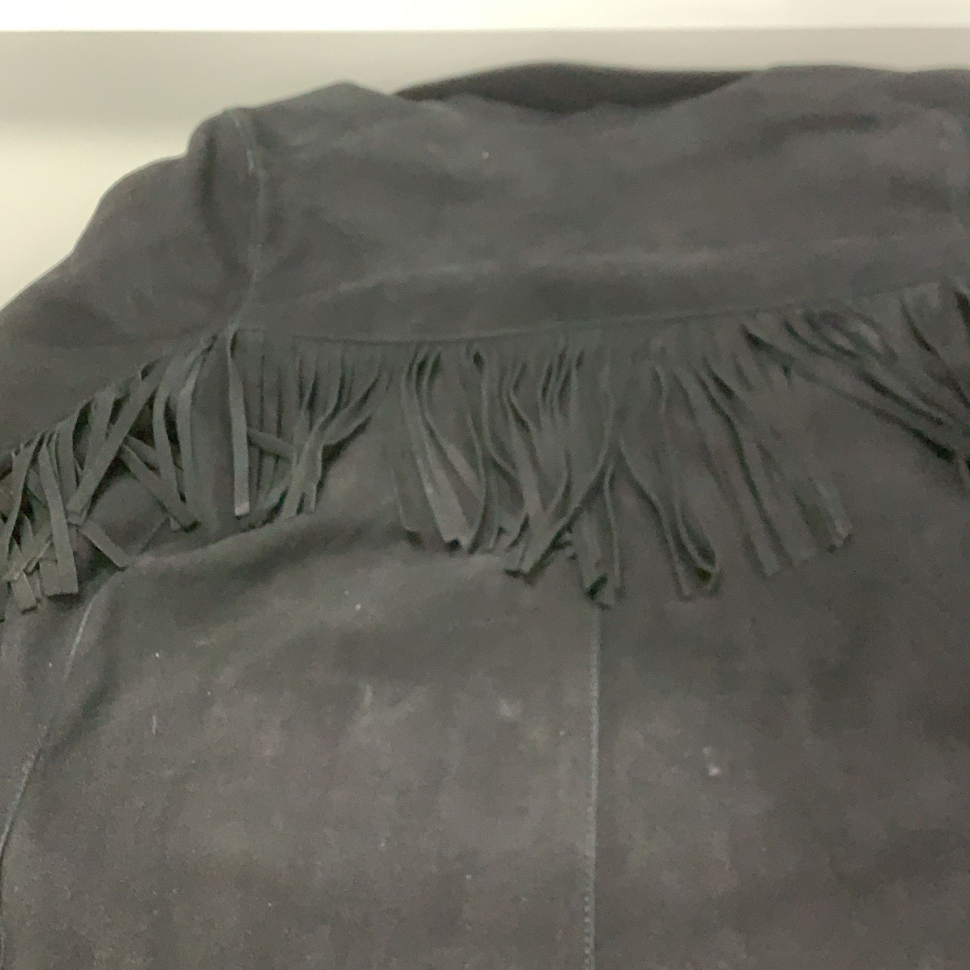 Saint Laurent Paris Saint Laurent Suede Fringe Jacket Size 34 Size XS / US 0-2 / IT 36-38 - 8 Thumbnail