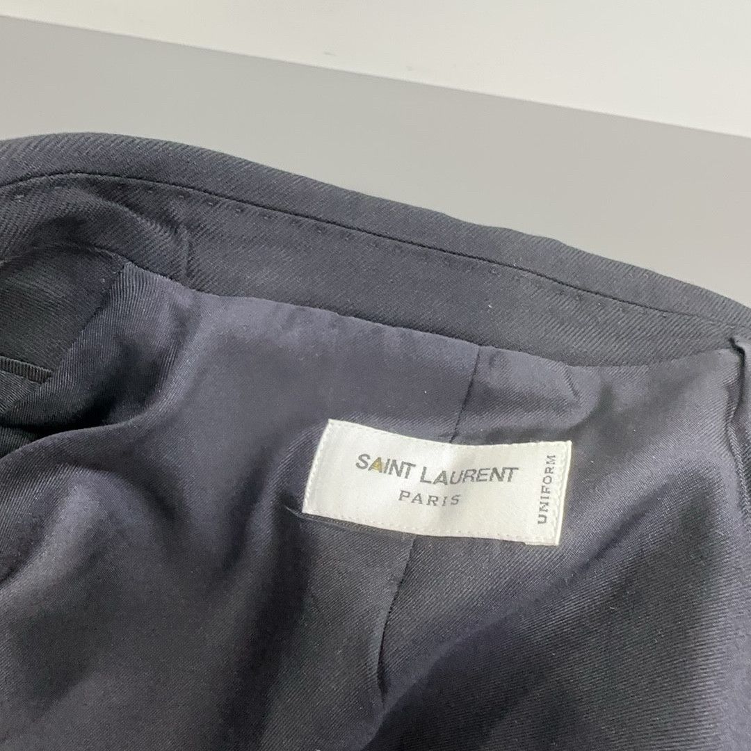 Saint Laurent Paris Saint Laurent Blazer Black F36 Size XS / US 0-2 / IT 36-38 - 6 Thumbnail