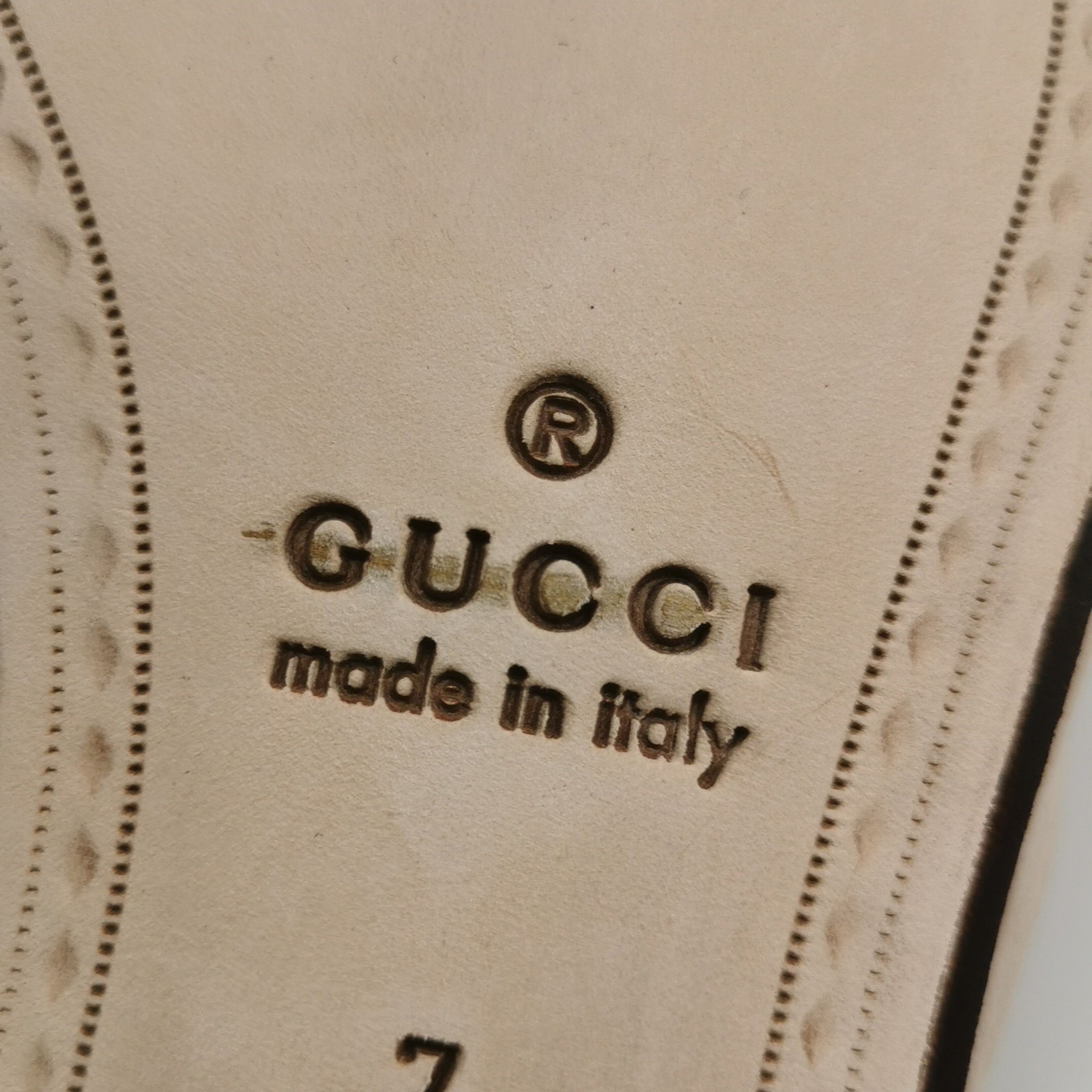 Gucci Gucci Men 8 Leather Size US 8 / EU 41 - 11 Thumbnail