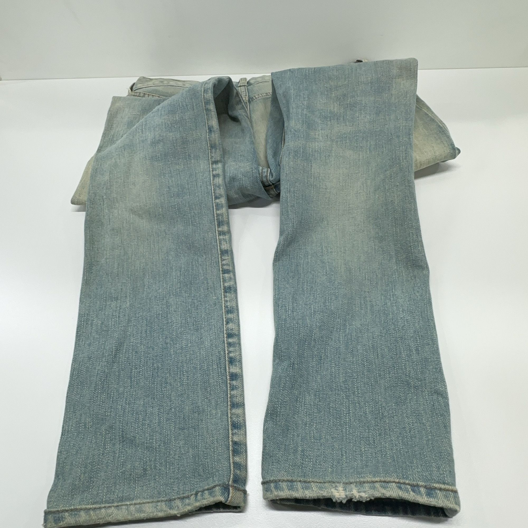 Saint Laurent Paris Saint Laurent D02 Distressed Denim Jeans Size 30 Size US 30 / EU 46 - 11 Thumbnail