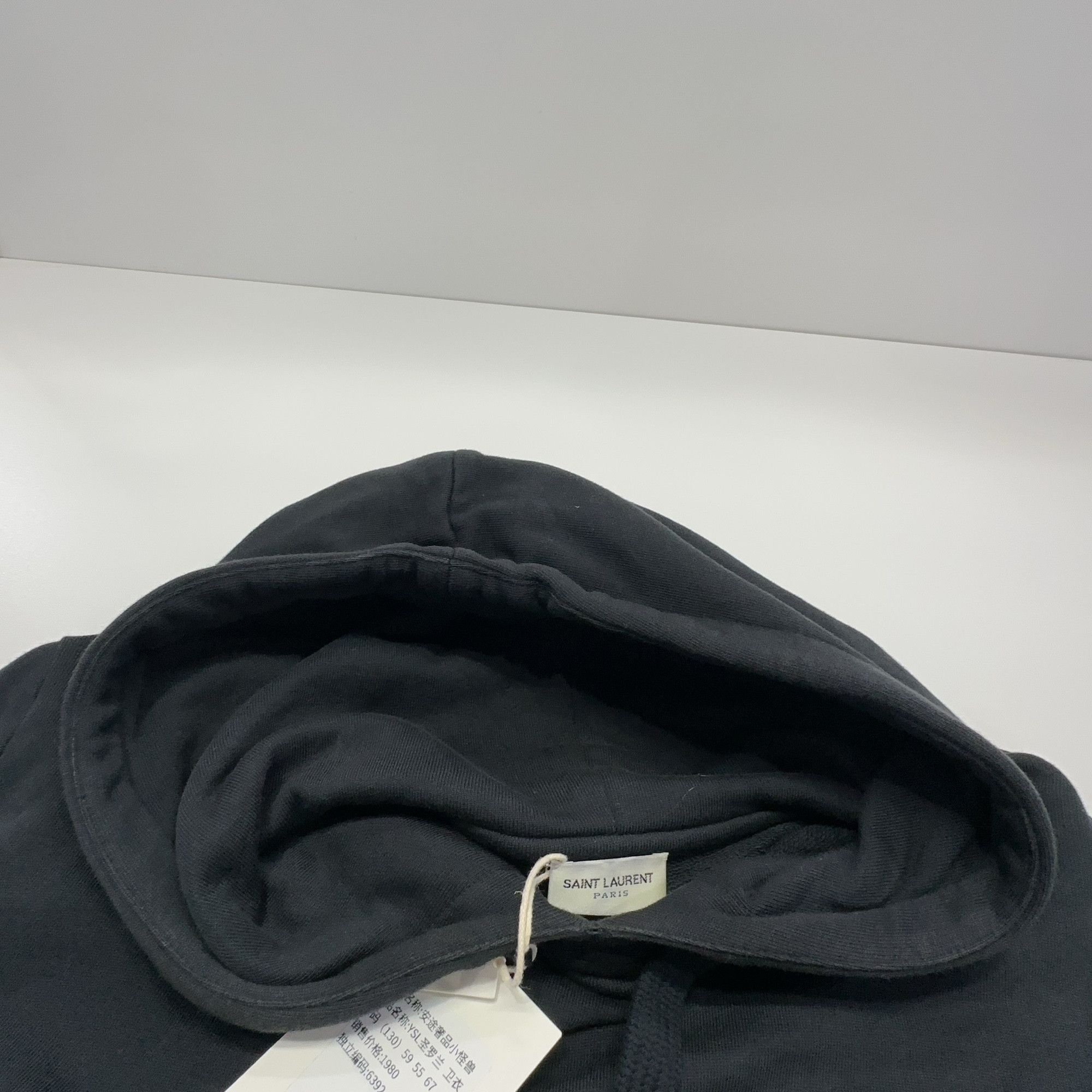 Saint Laurent Paris Saint Laurent Logo Hoodie Size L Size US L / EU 52-54 / 3 - 7 Thumbnail