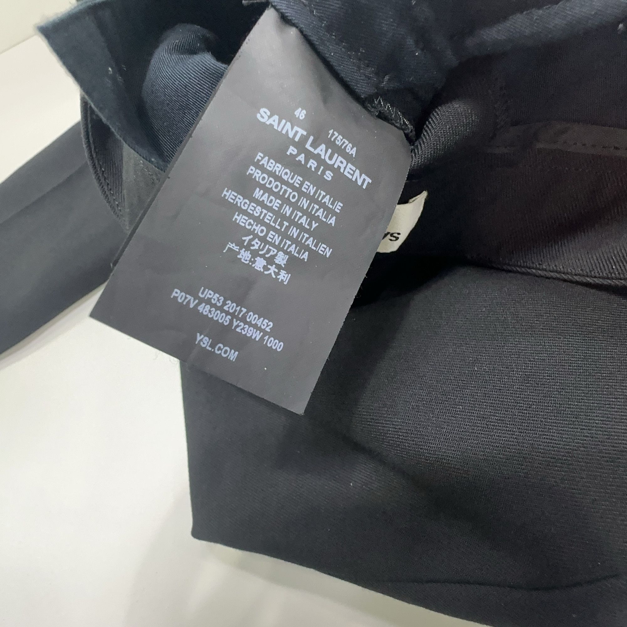Saint Laurent Paris Saint Laurent Minimalist Trousers Size 46 Size US 30 / EU 46 - 3 Thumbnail
