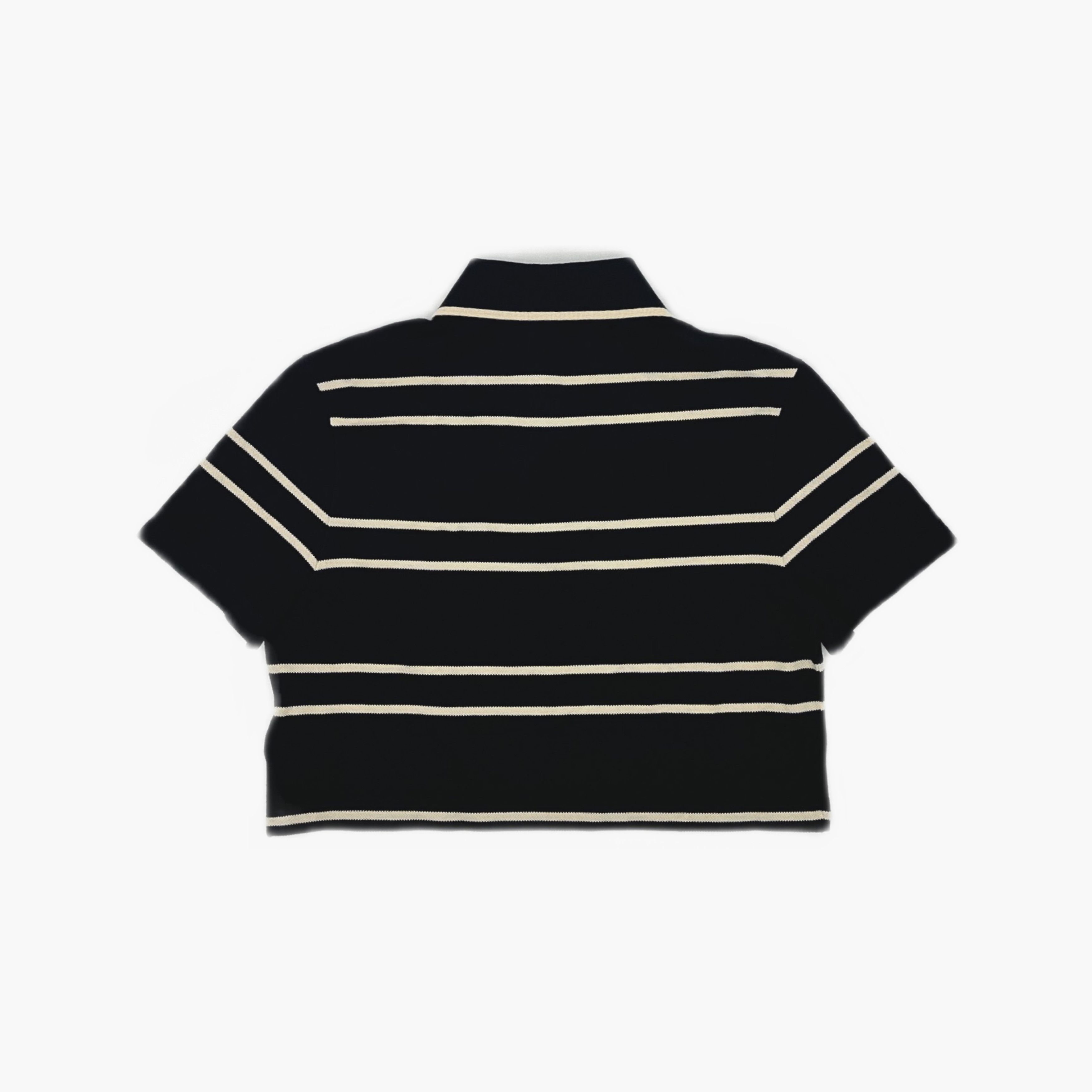Saint Laurent Paris Saint Laurent Striped Polo Size M Size US M / EU 48-50 / 2 - 2 Thumbnail