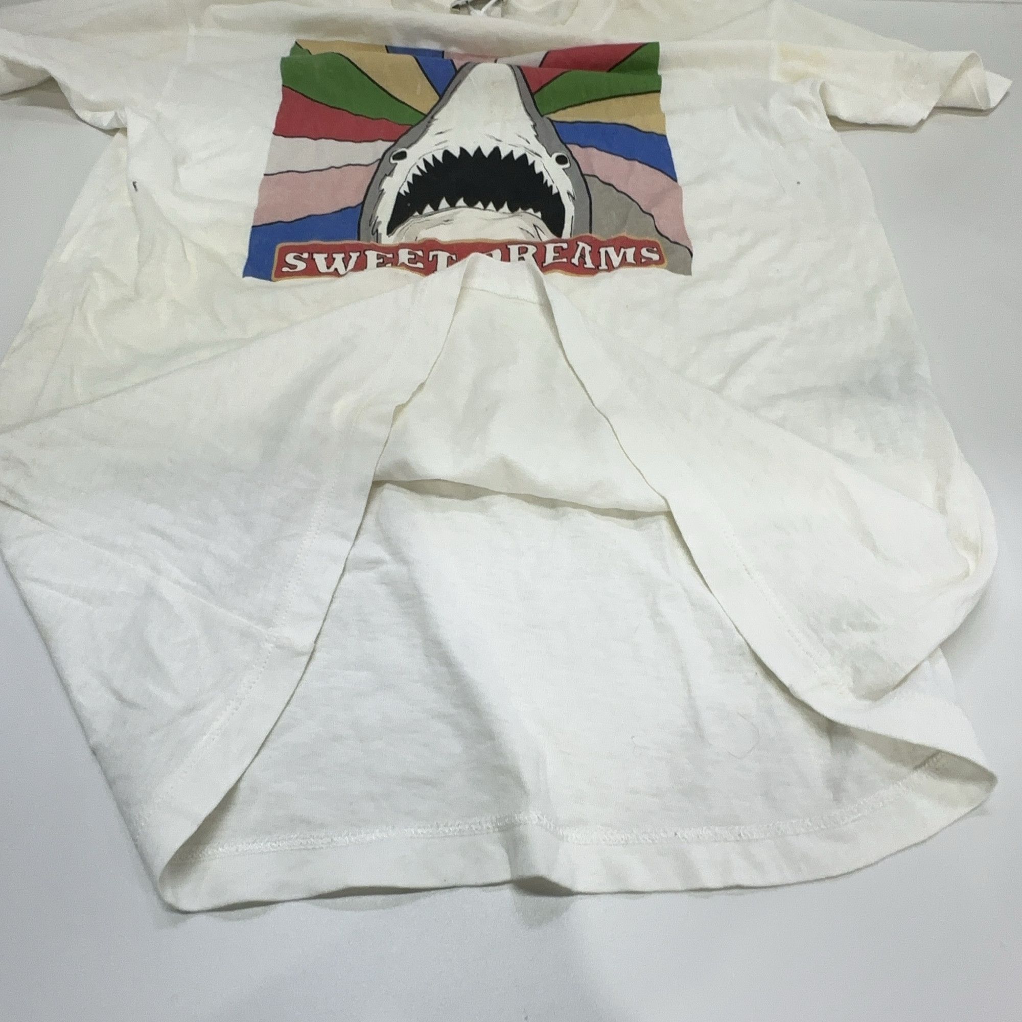 Saint Laurent Paris Saint Laurent Sweet Dreams Shark T-Shirt Size XS Size US XS / EU 42 / 0 - 8 Thumbnail