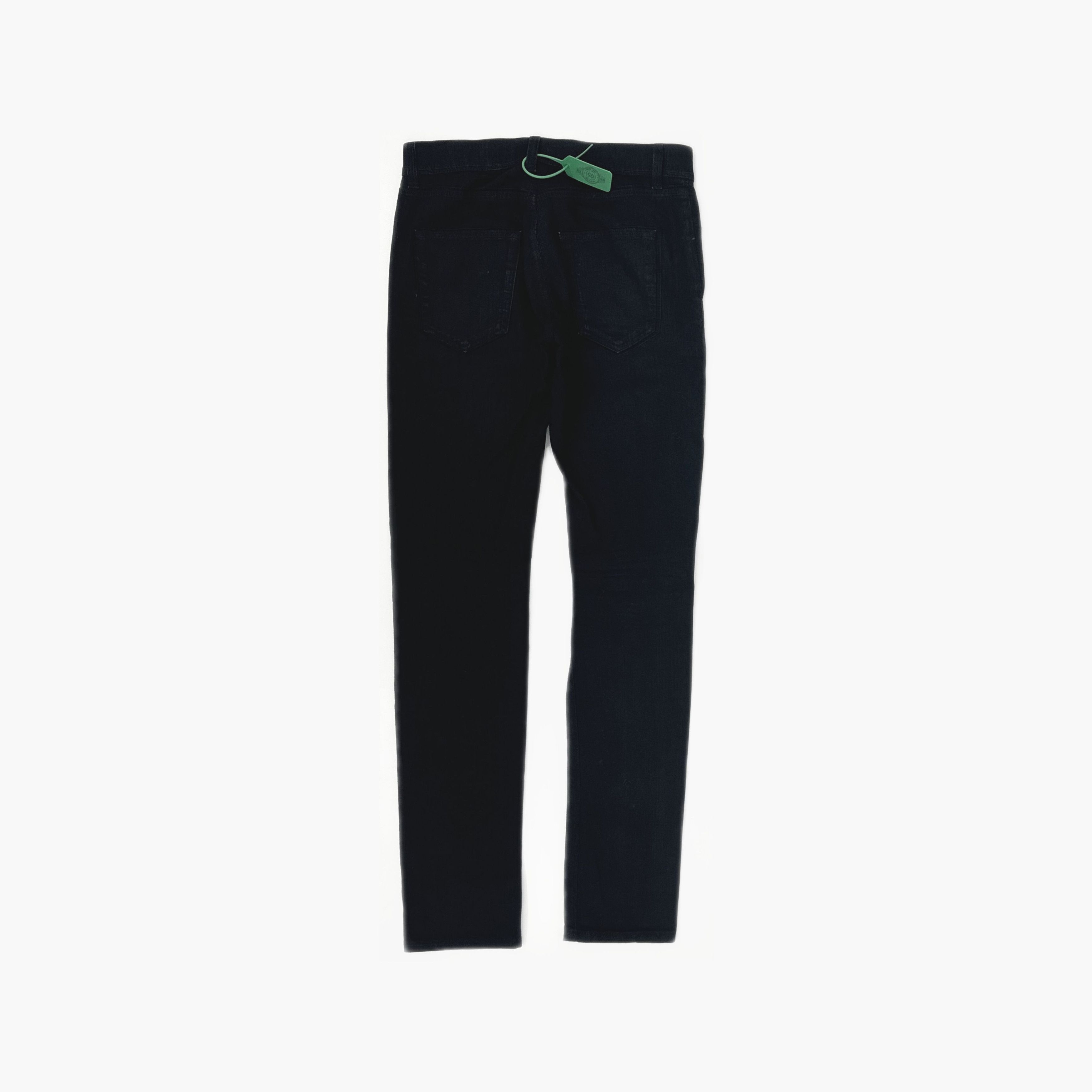 Saint Laurent Paris Saint Laurent Black Denim Jeans Size 27 Size US 27 - 2 Thumbnail