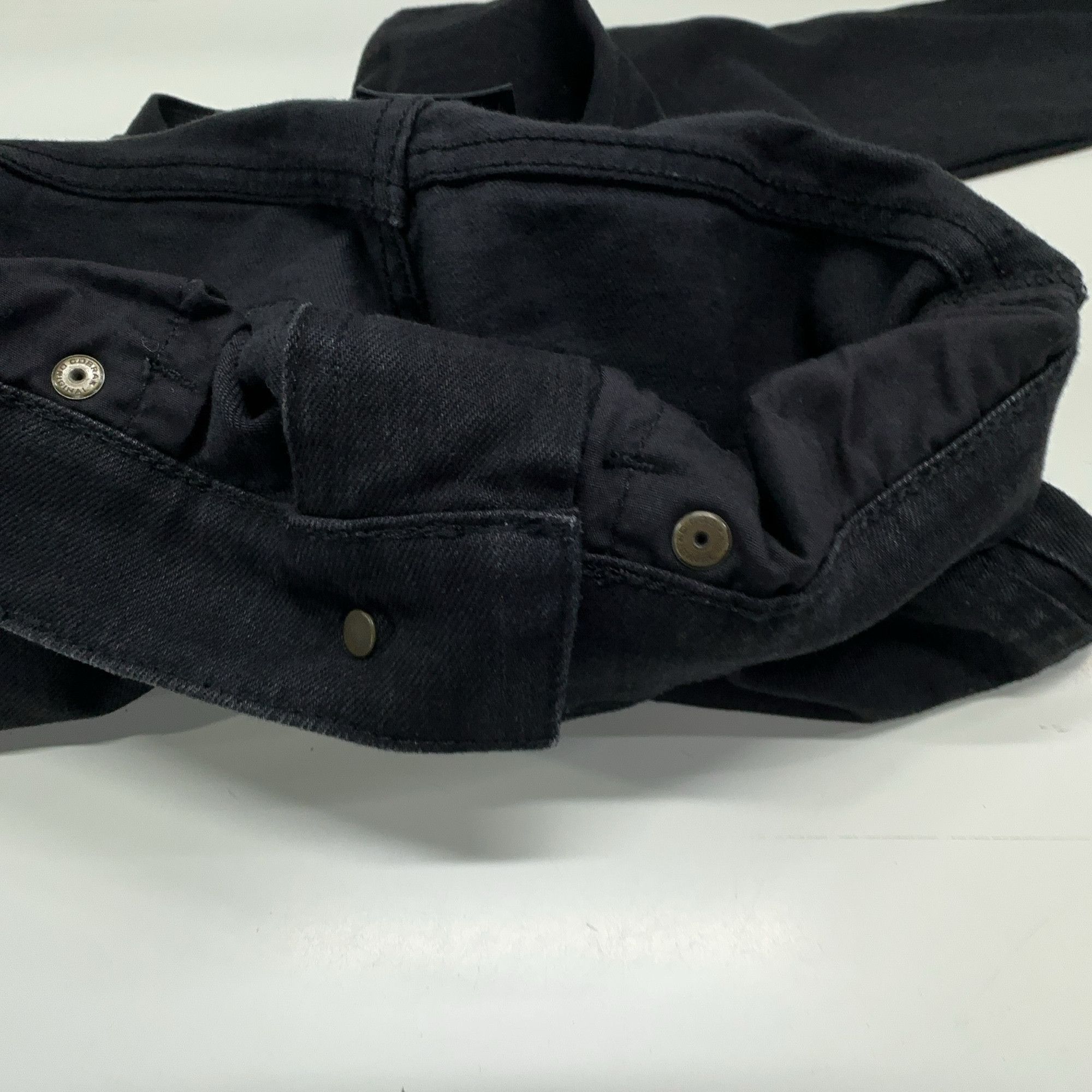 Saint Laurent Paris Saint Laurent Black Denim Jeans Size 27 Size US 27 - 9 Thumbnail