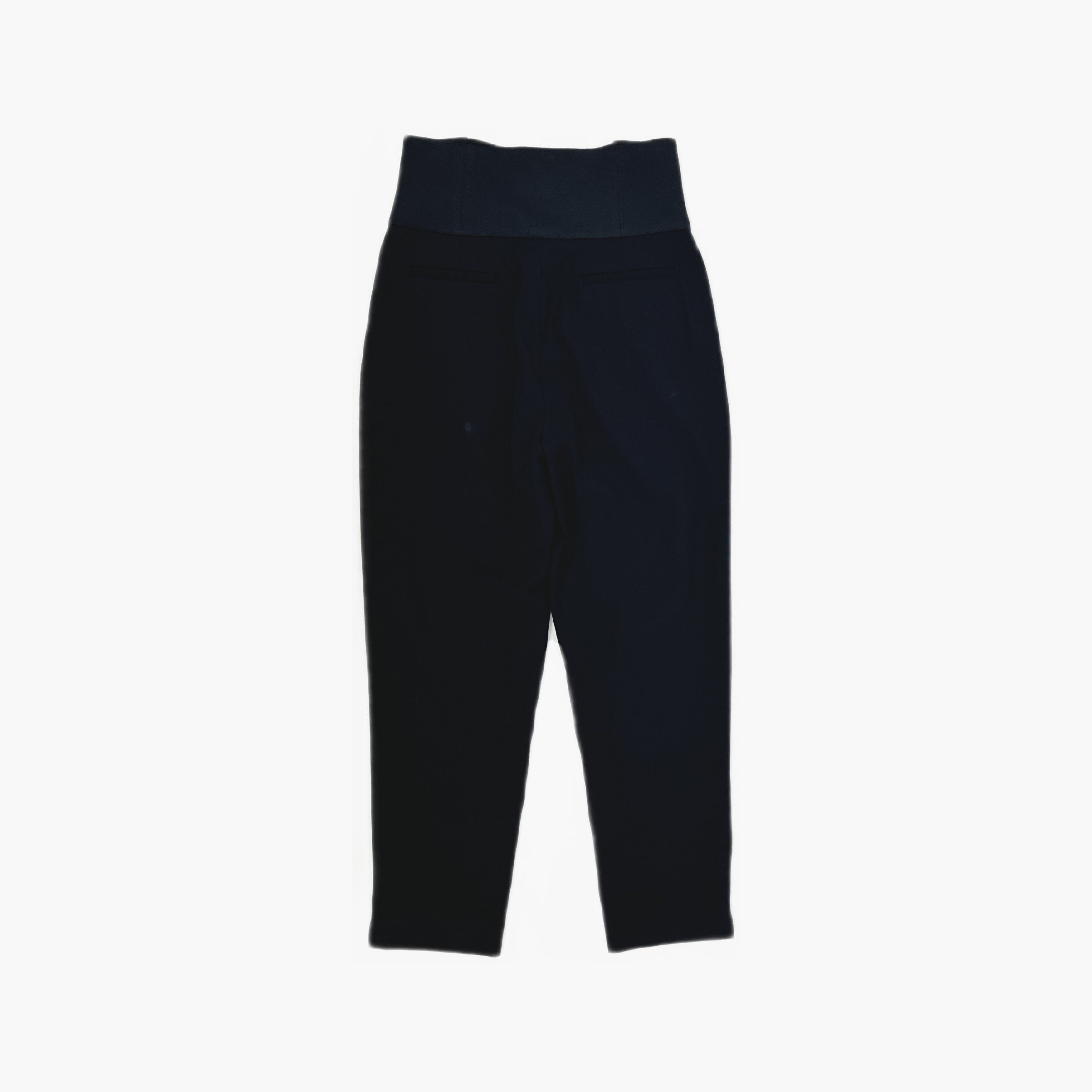 Saint Laurent Paris Saint Laurent High-Waist Trousers Size 38 Size 27" / US 4 / IT 40 - 2 Thumbnail